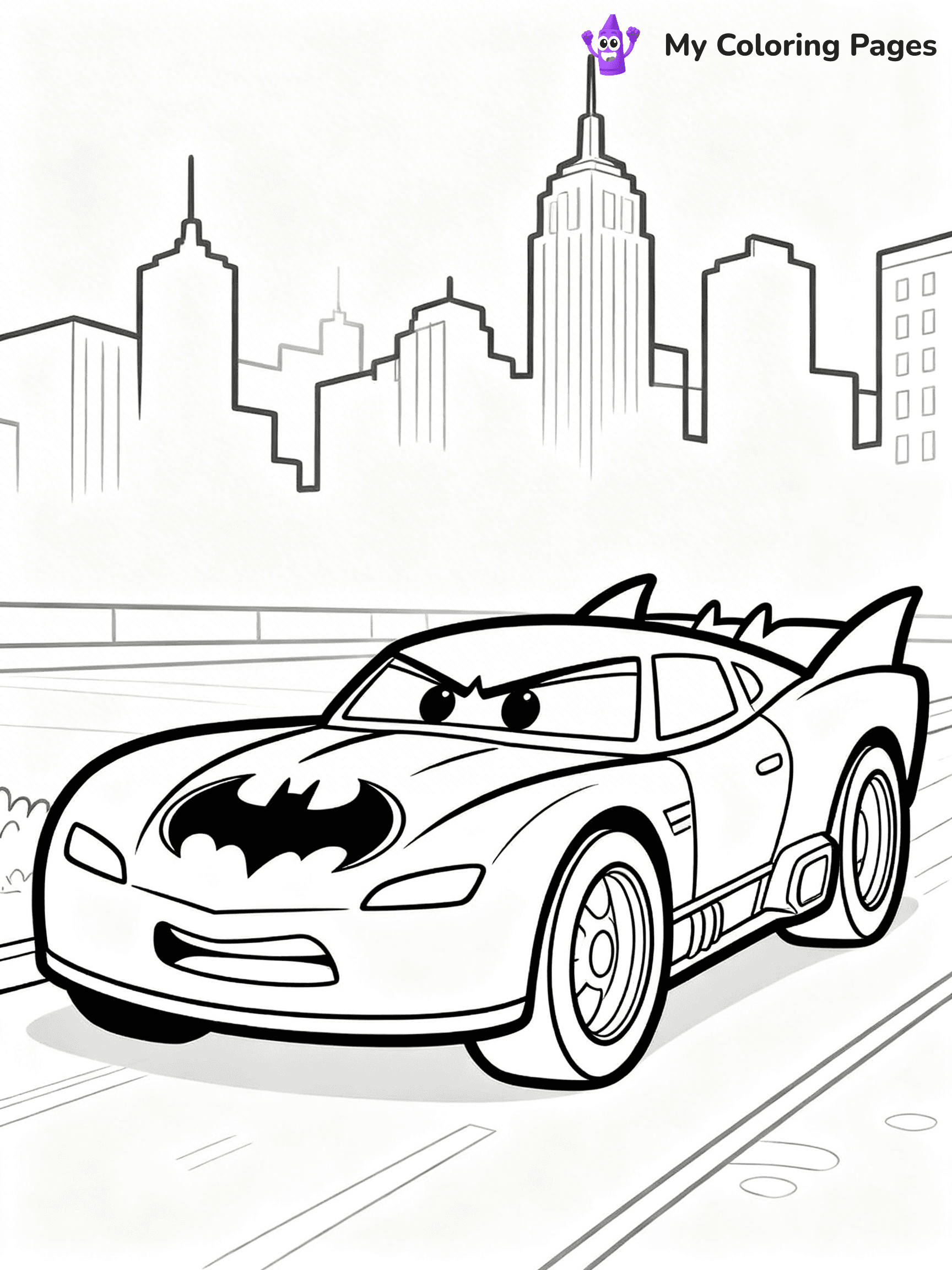 Batwheels Coloring Pages - 10