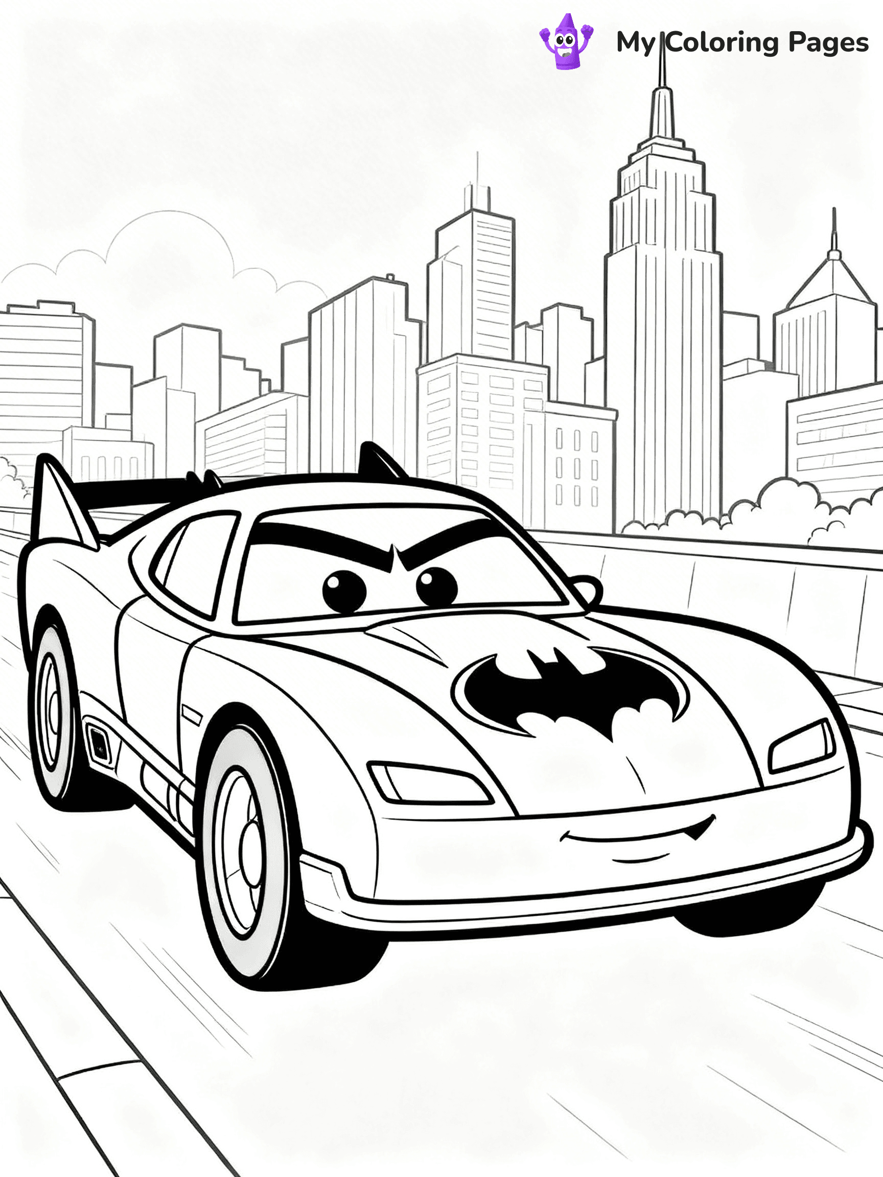 Batwheels Coloring Pages - 9