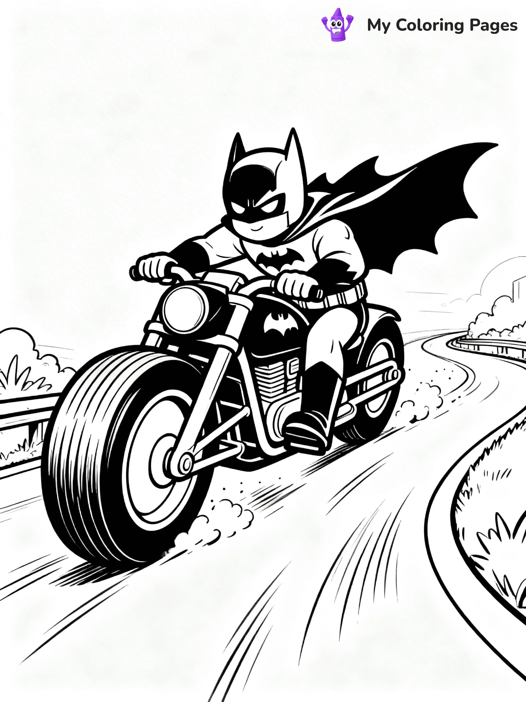 Batwheels Coloring Pages - 7