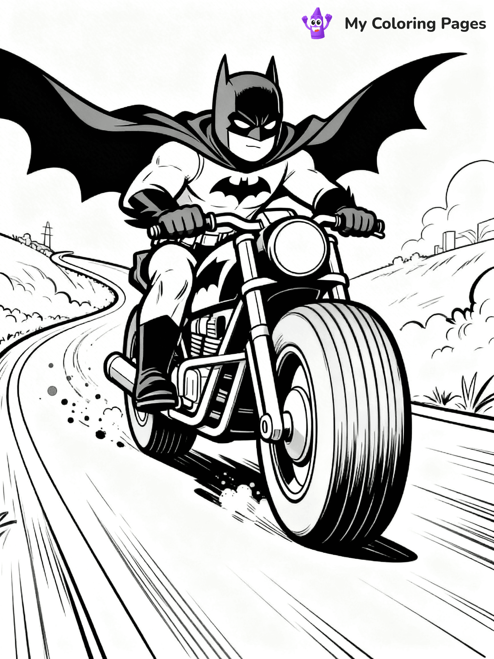Batwheels Coloring Pages - 6