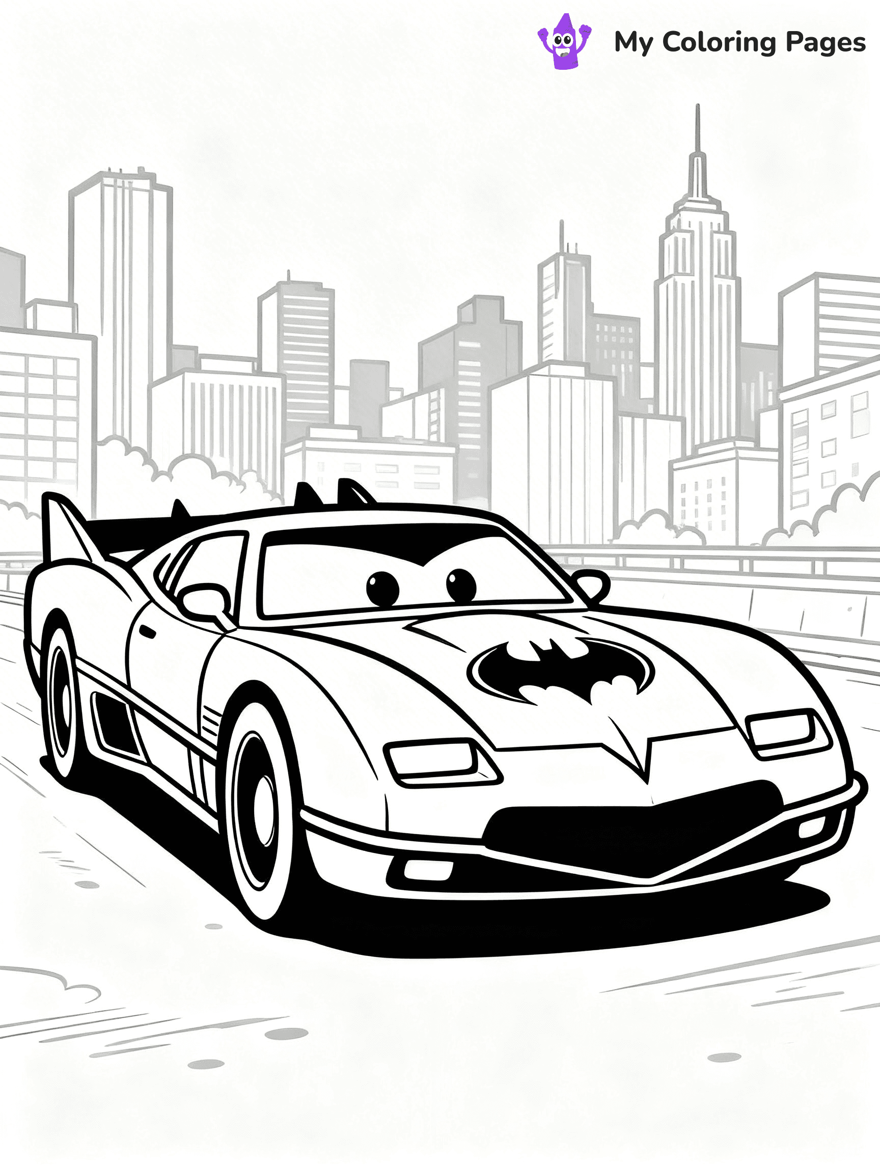 Batwheels Coloring Pages - 3