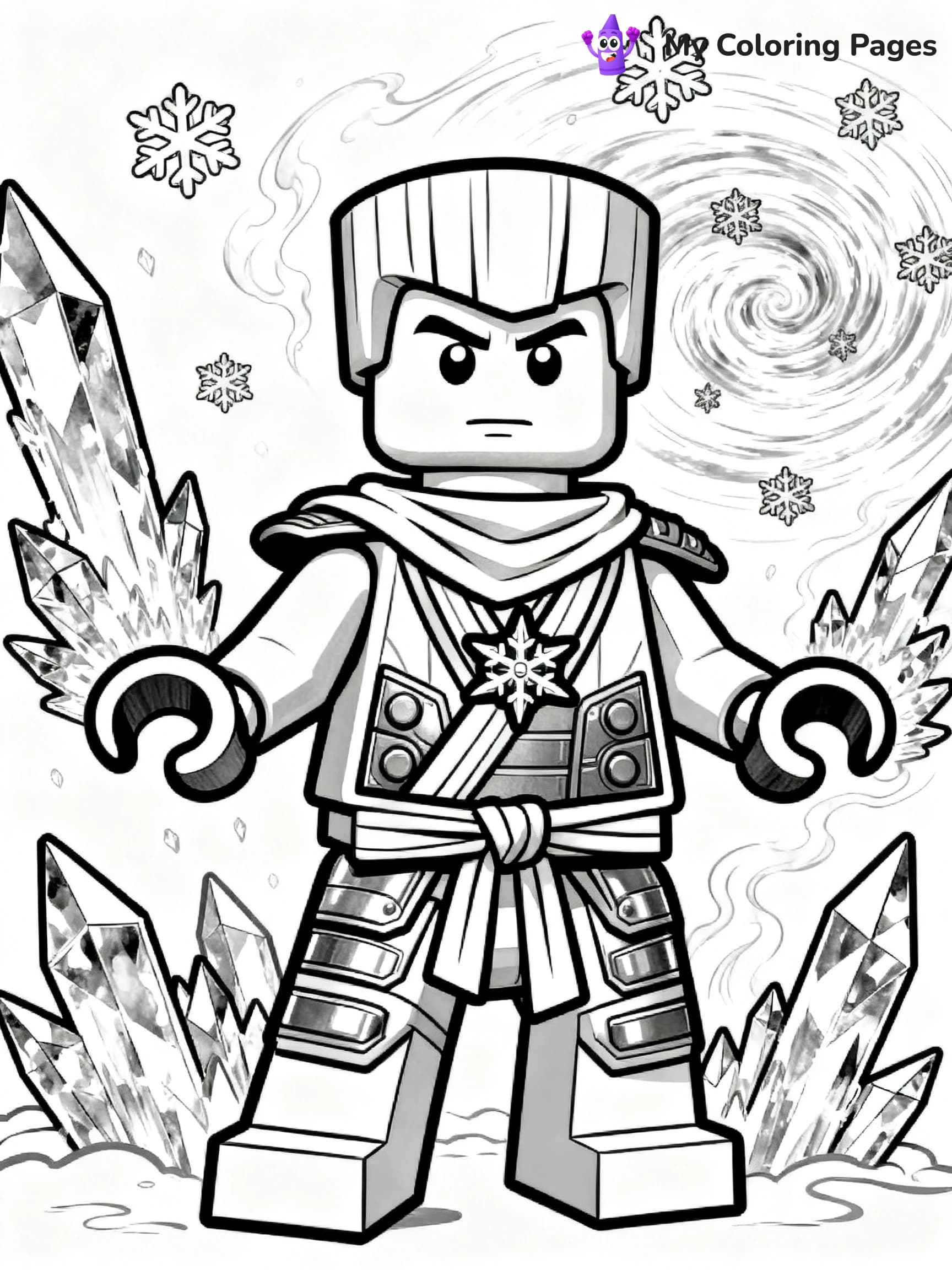 Cole Ninjago Coloring Pages - 13