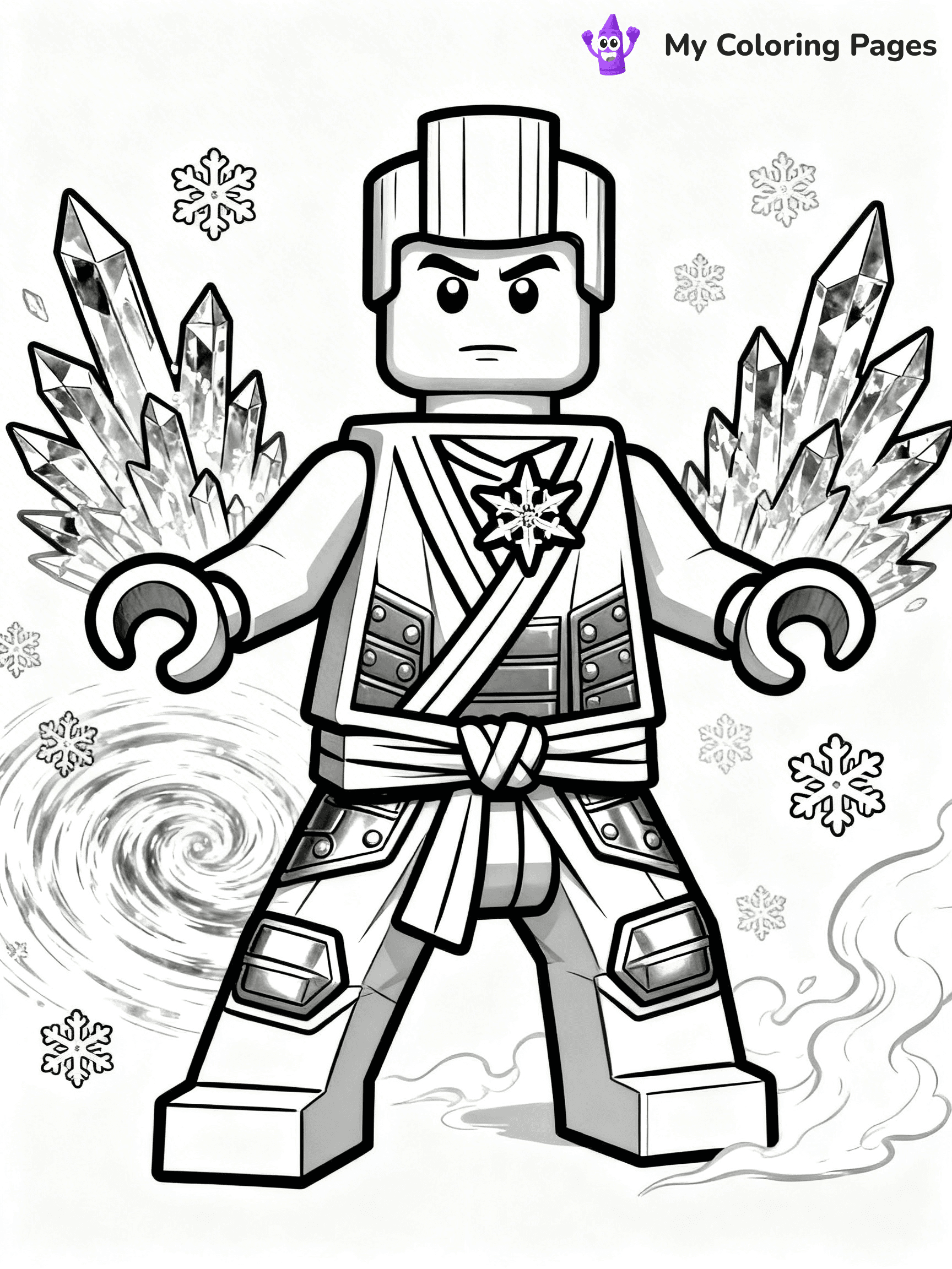 Cole Ninjago Coloring Pages - 12