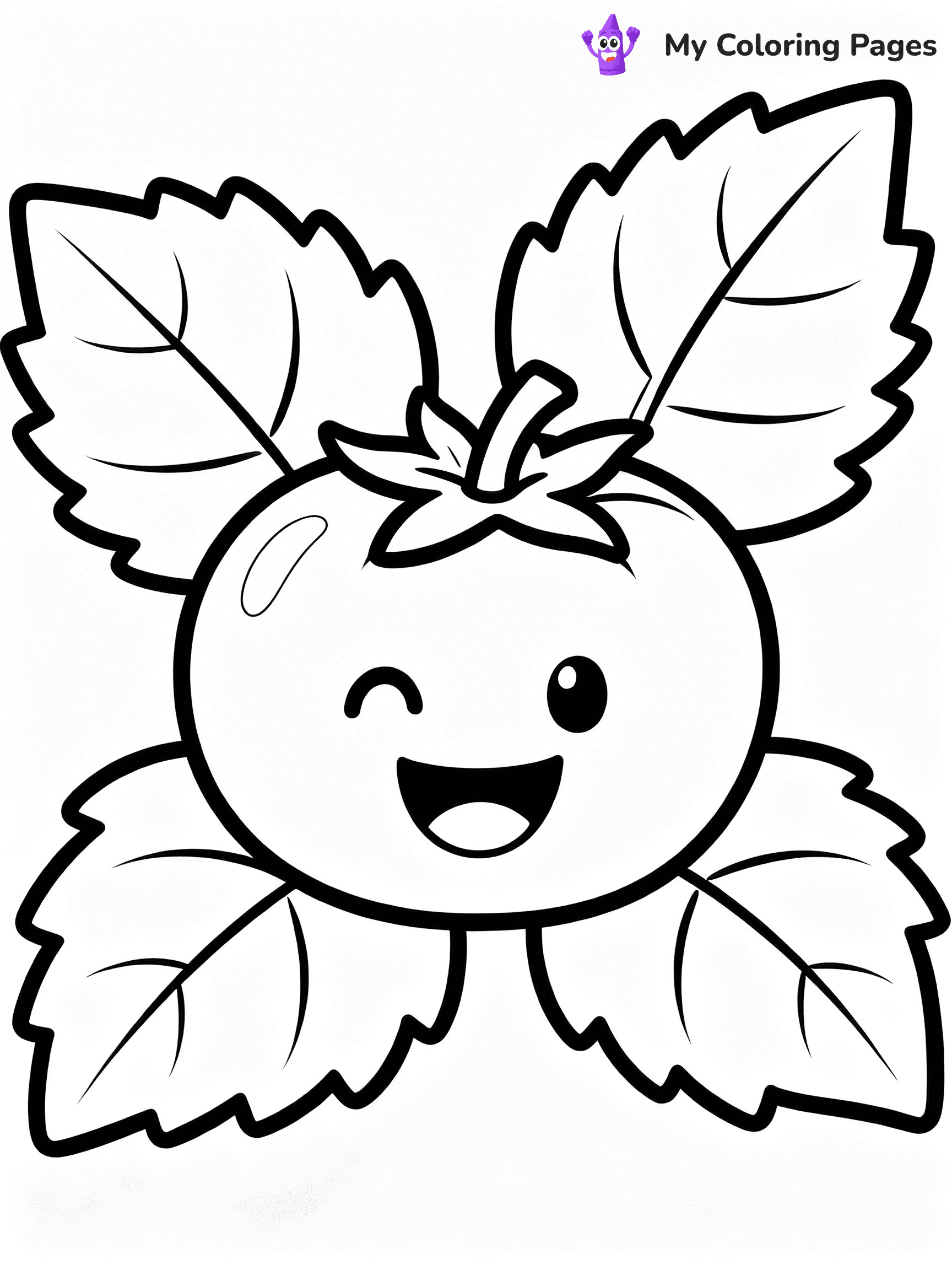Tomato Coloring Pages - 43