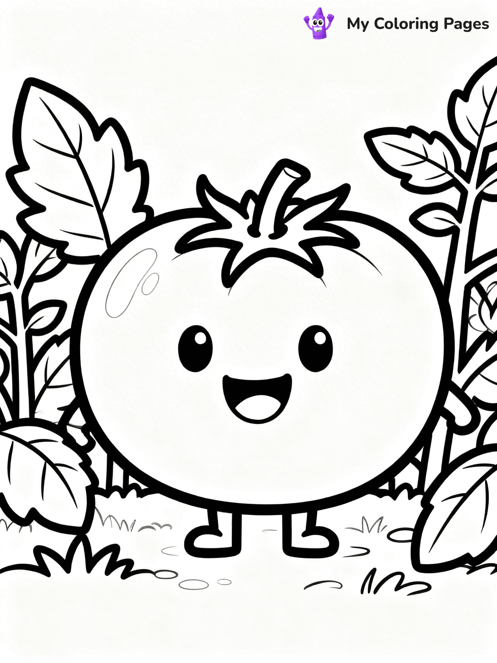 Tomato Coloring Pages - 41