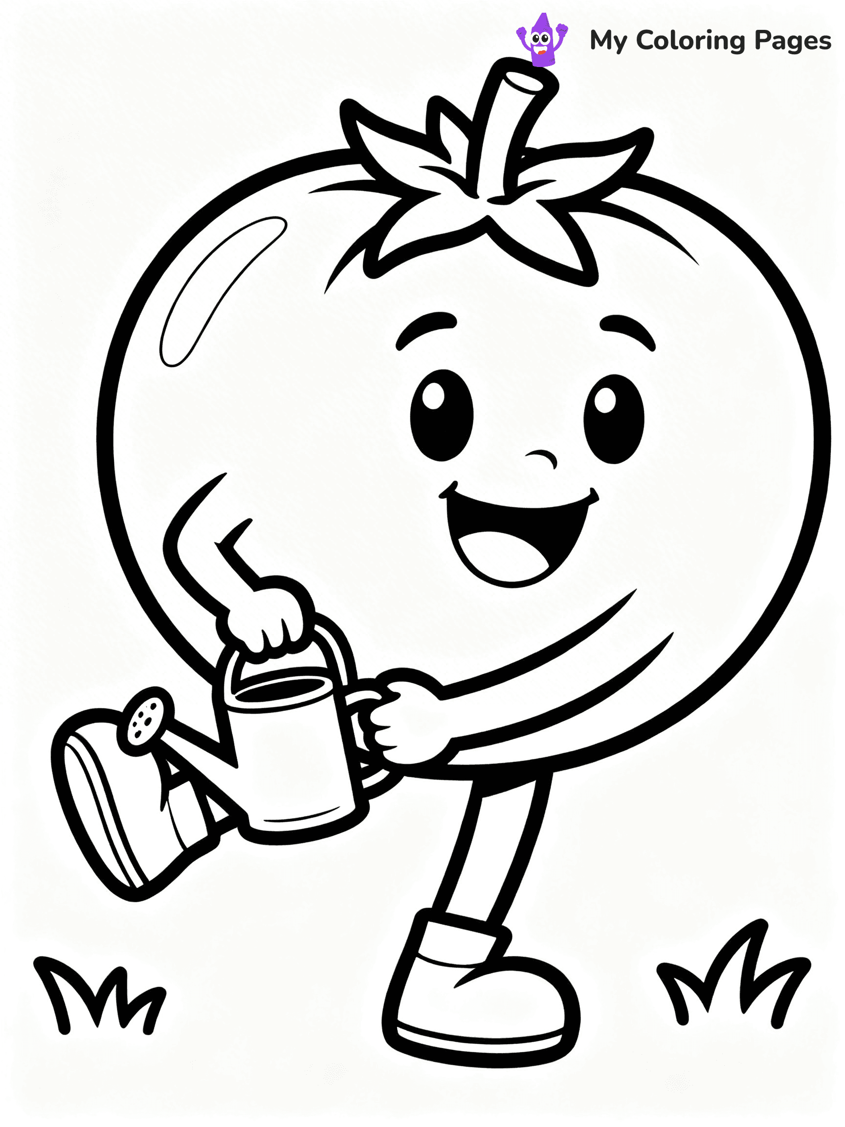 Tomato Coloring Pages - 36