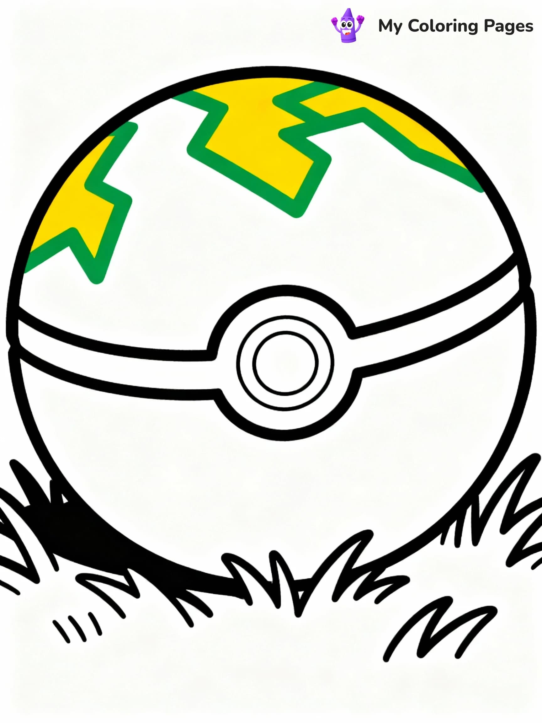 Pokeball Coloring Pages - 11