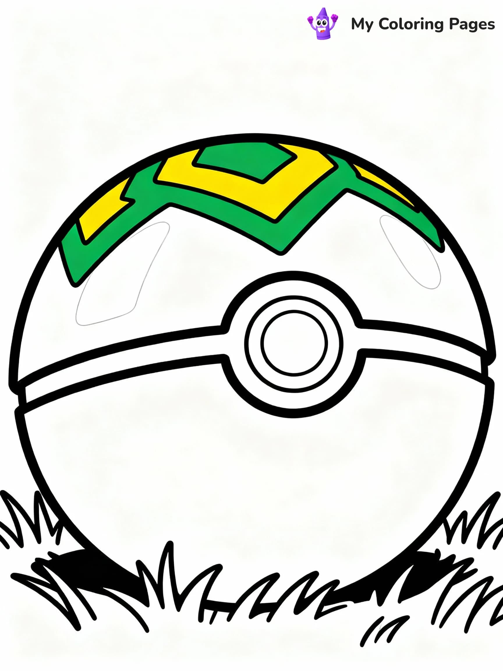 Pokeball Coloring Pages - 10