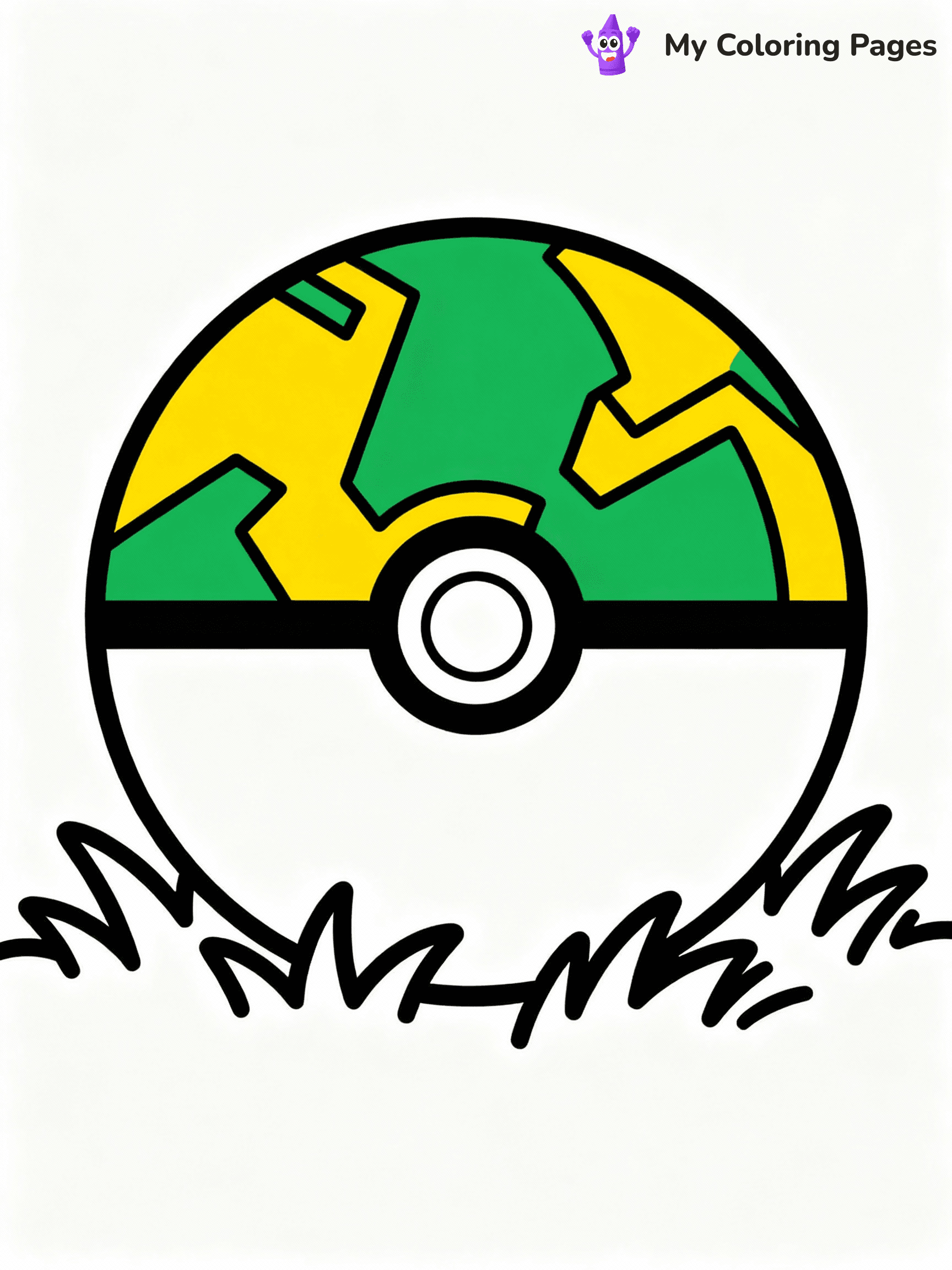 Pokeball Coloring Pages - 8