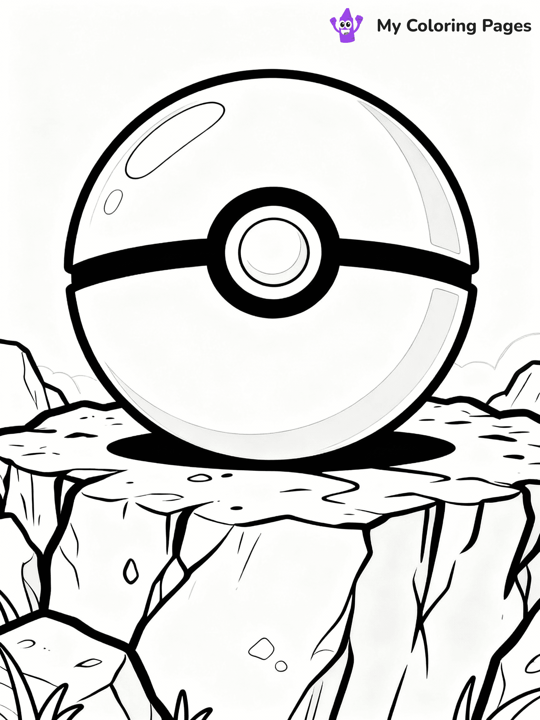 Pokeball Coloring Pages - 3