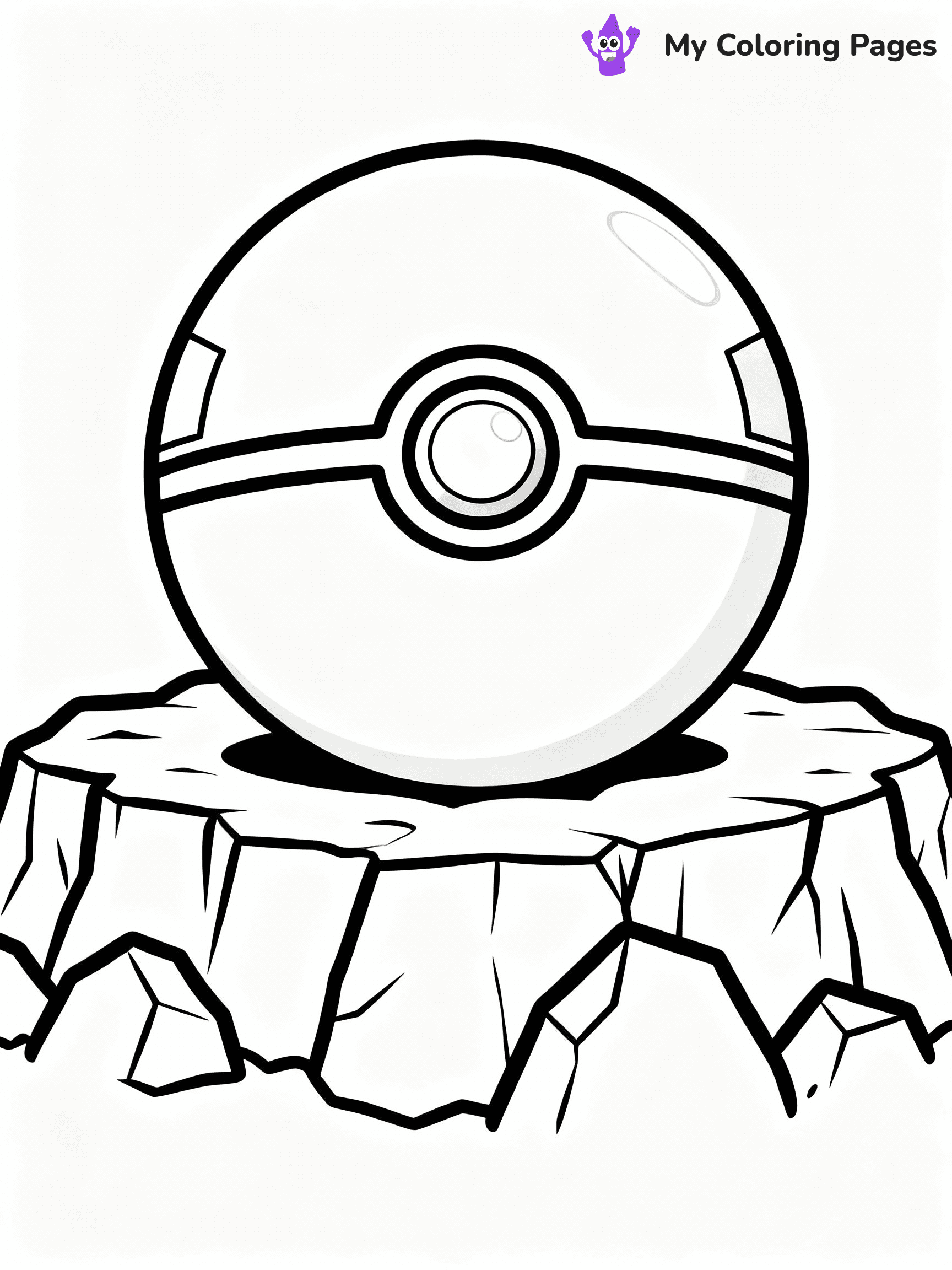 Pokeball Coloring Pages - 2