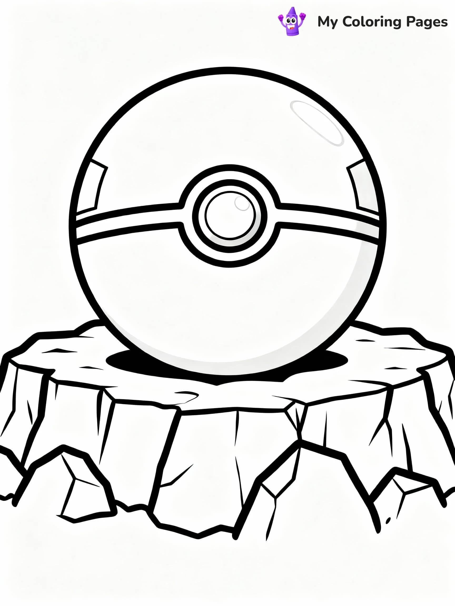 Pokeball Coloring Pages - 2