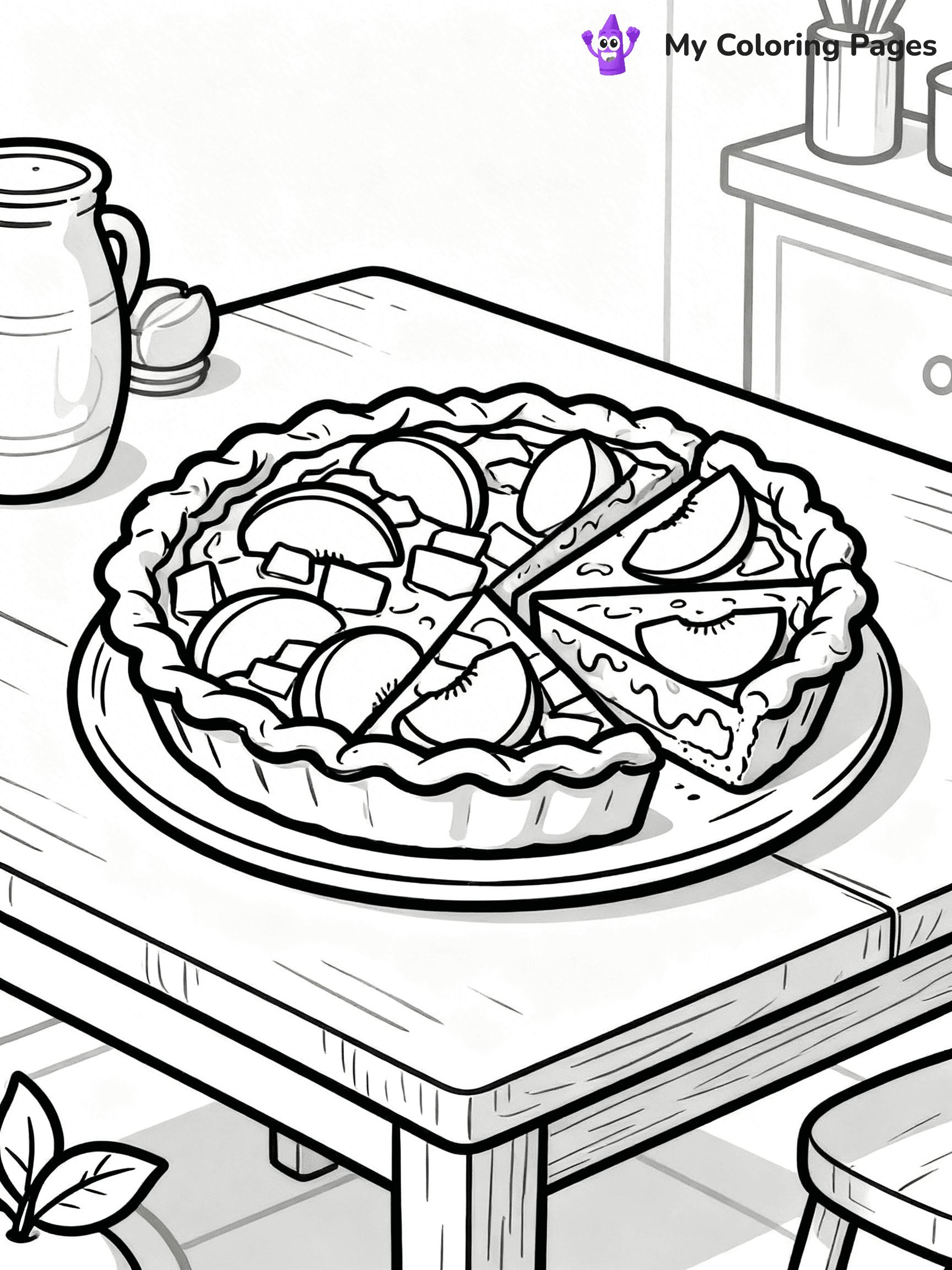 Peaches Coloring Pages - 82