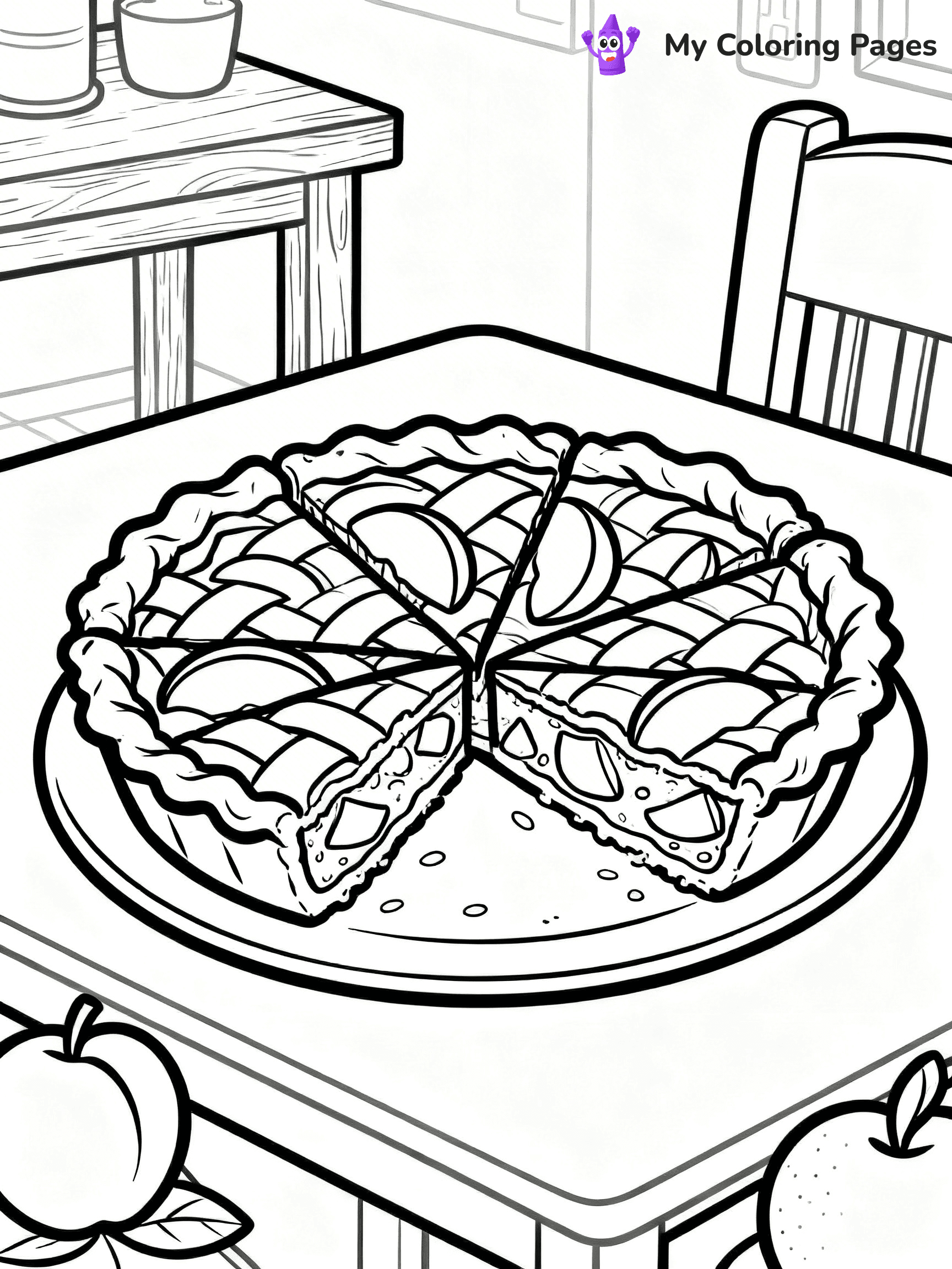 Peaches Coloring Pages - 80