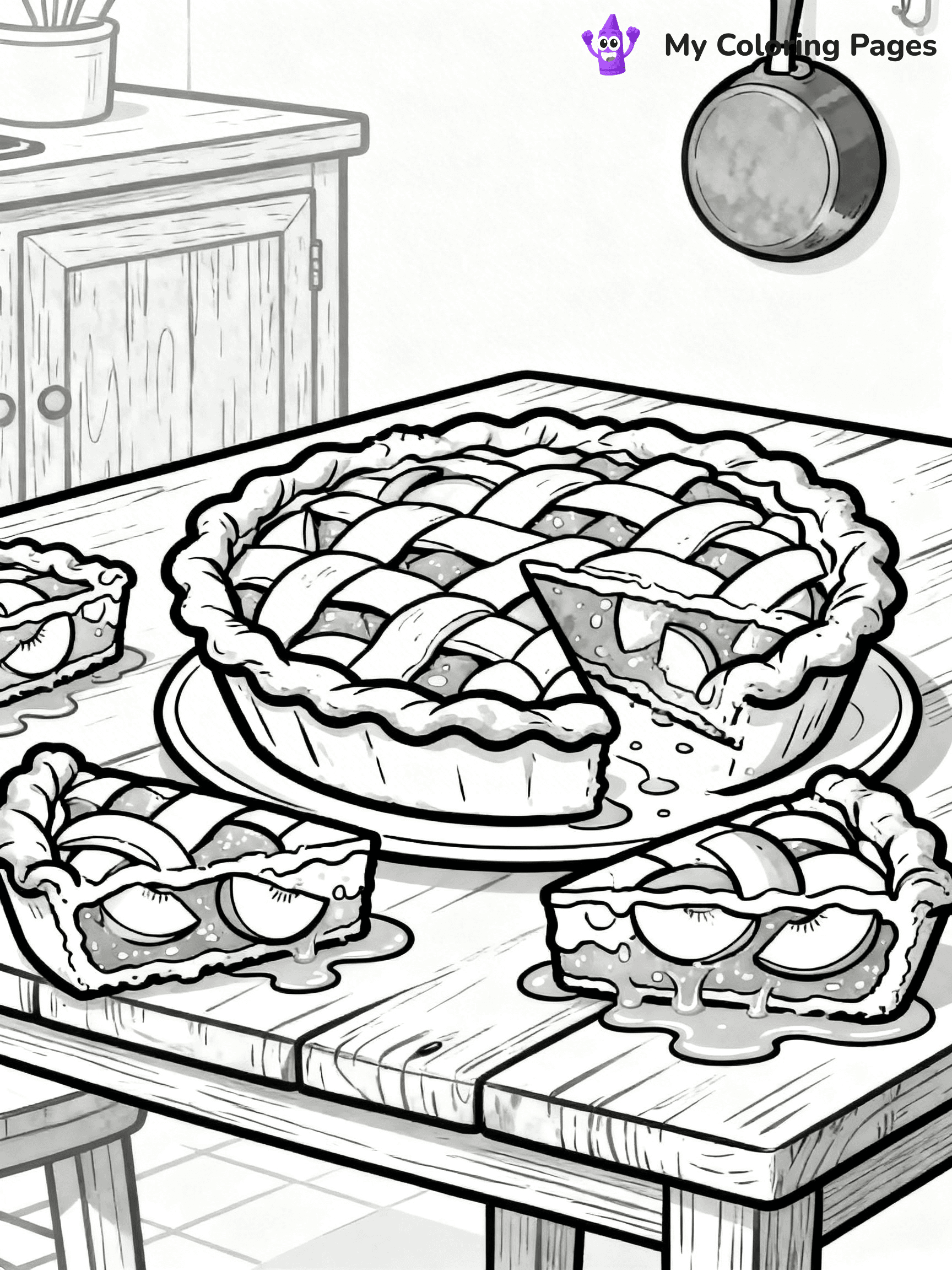 Peaches Coloring Pages - 76