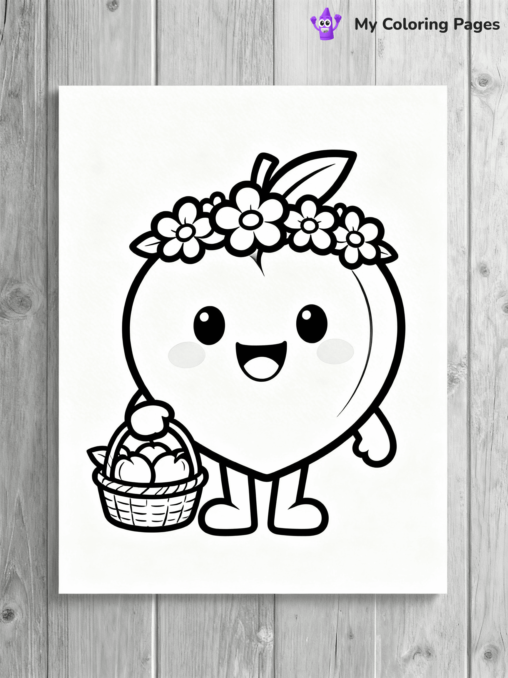 Peaches Coloring Pages - 67