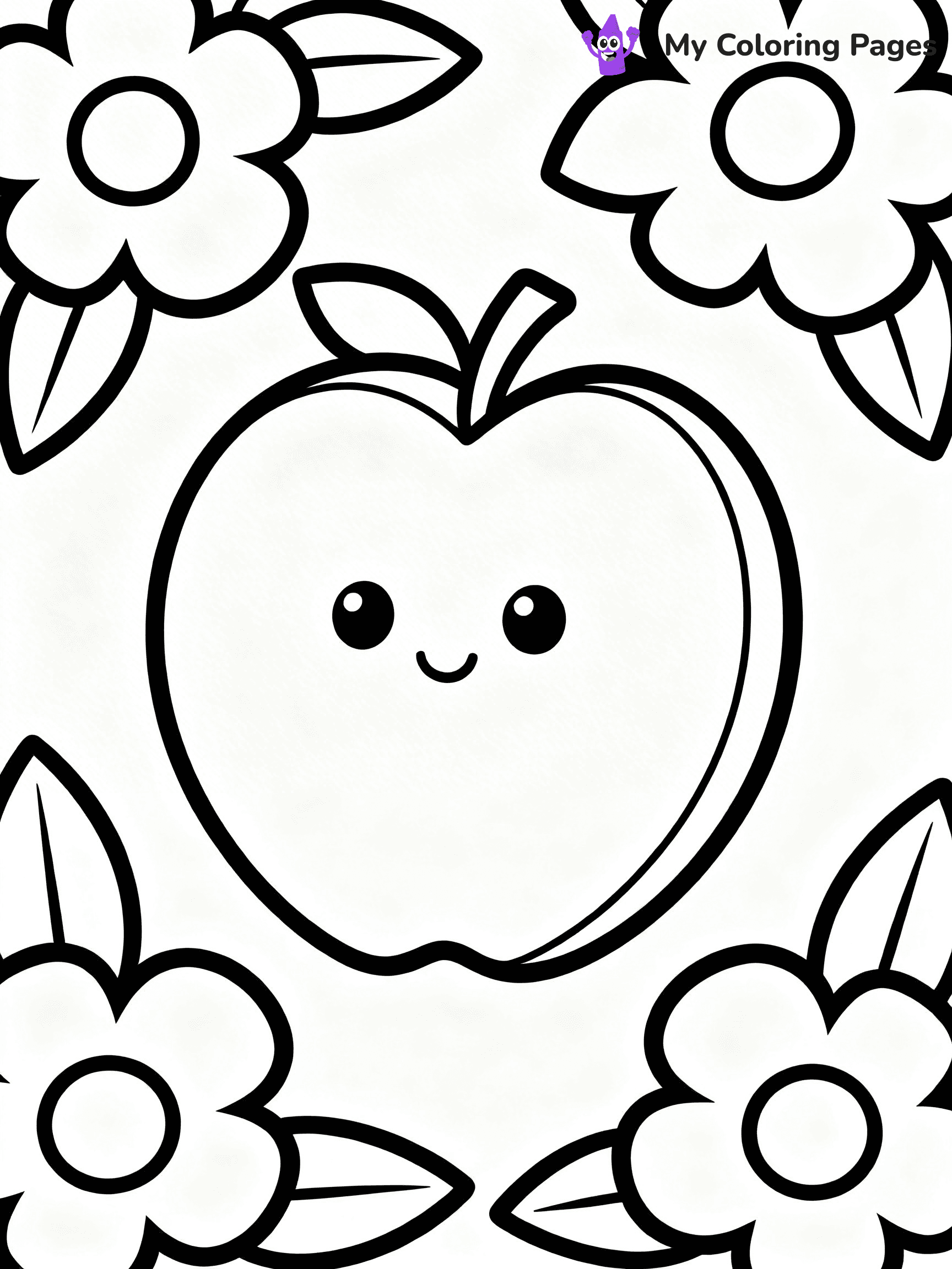 Peaches Coloring Pages - 38