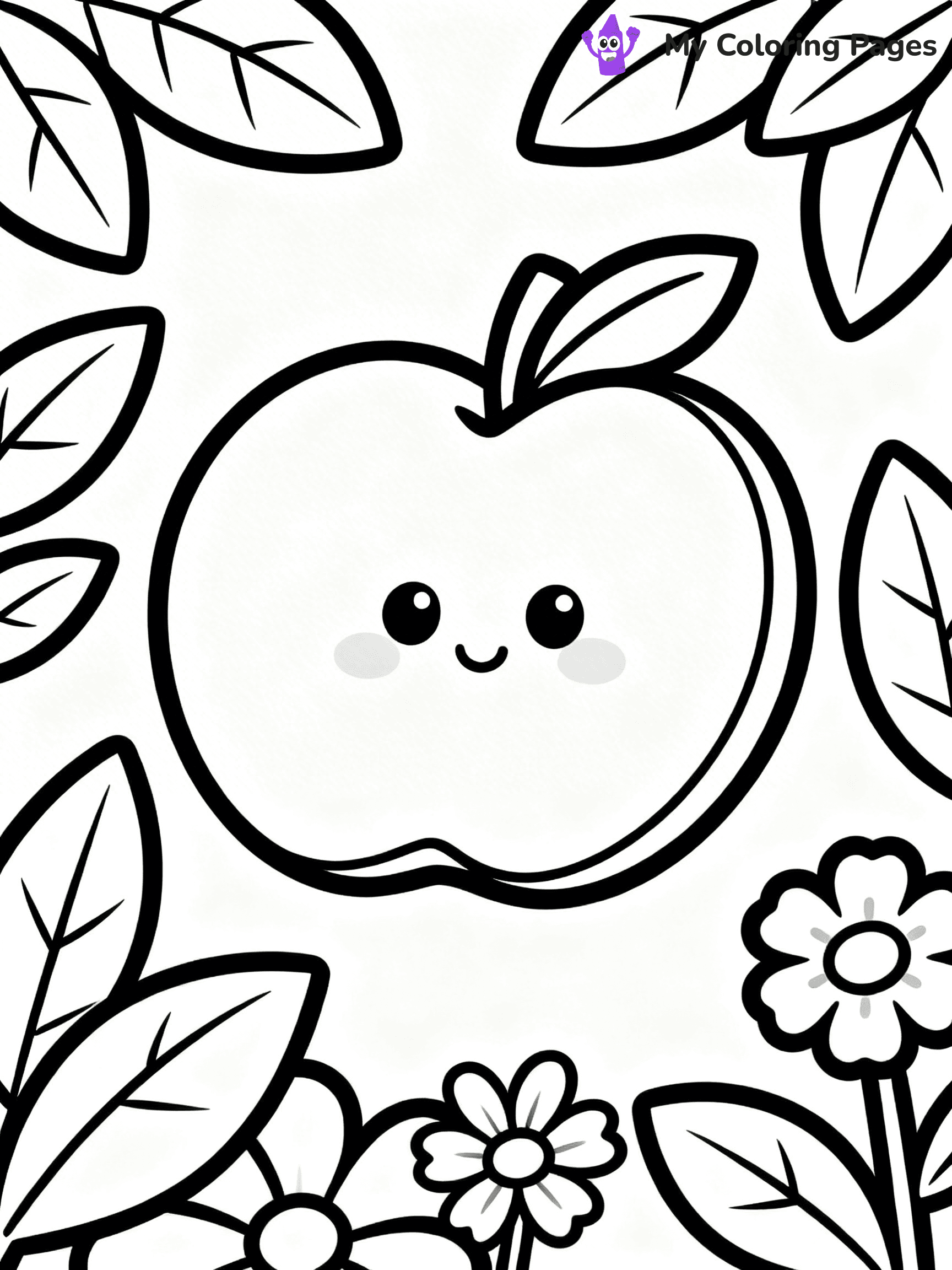 Peaches Coloring Pages - 36
