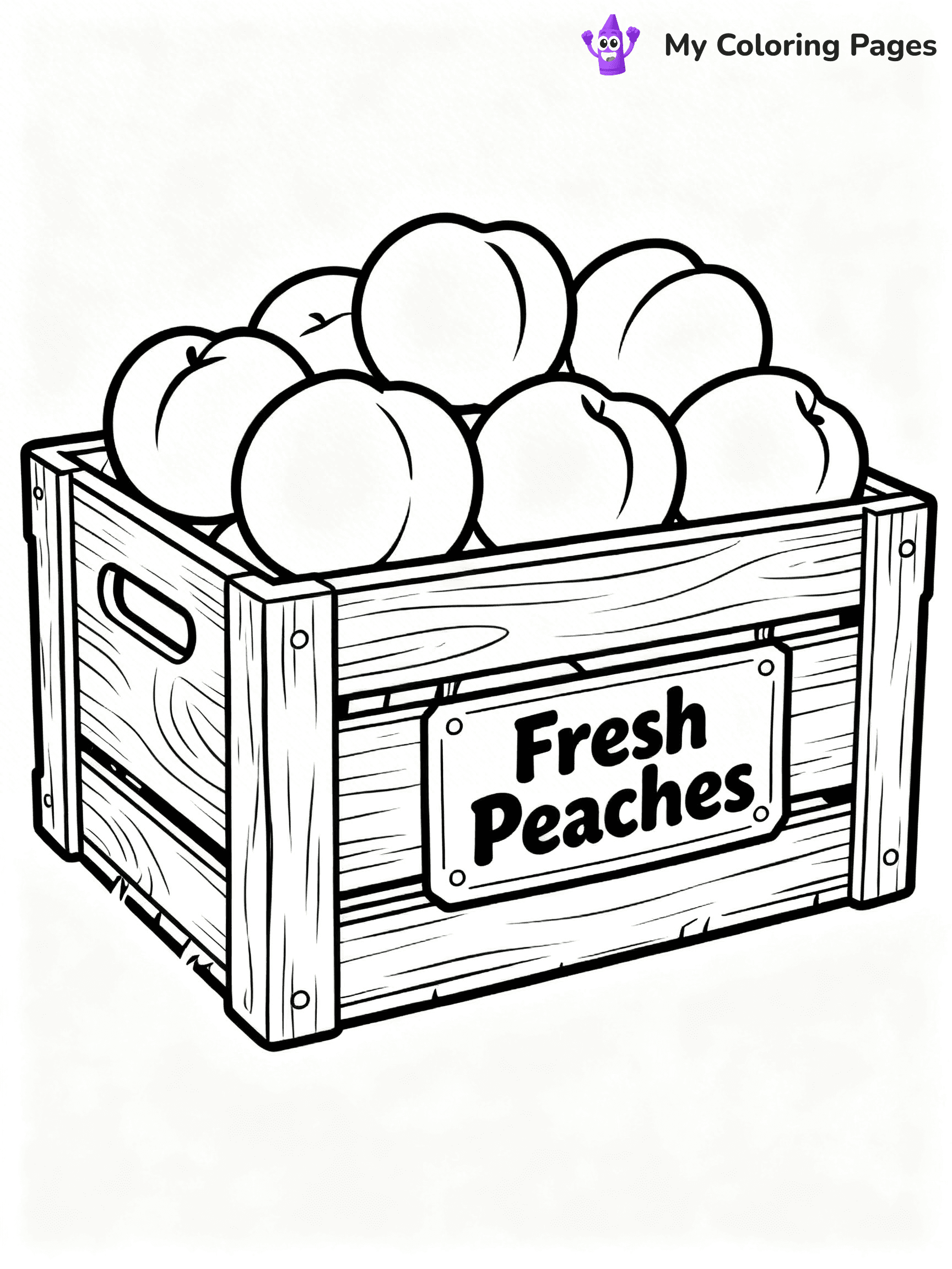 Peaches Coloring Pages - 34