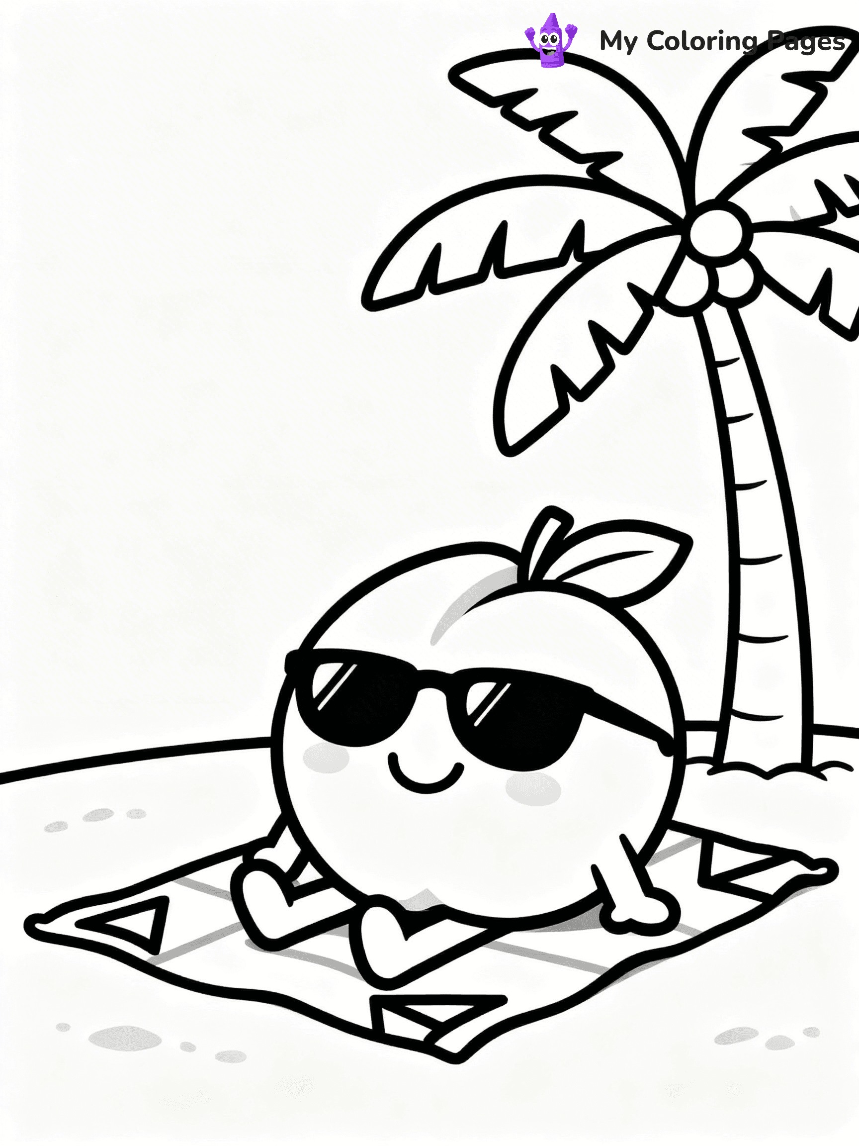 Peaches Coloring Pages - 26