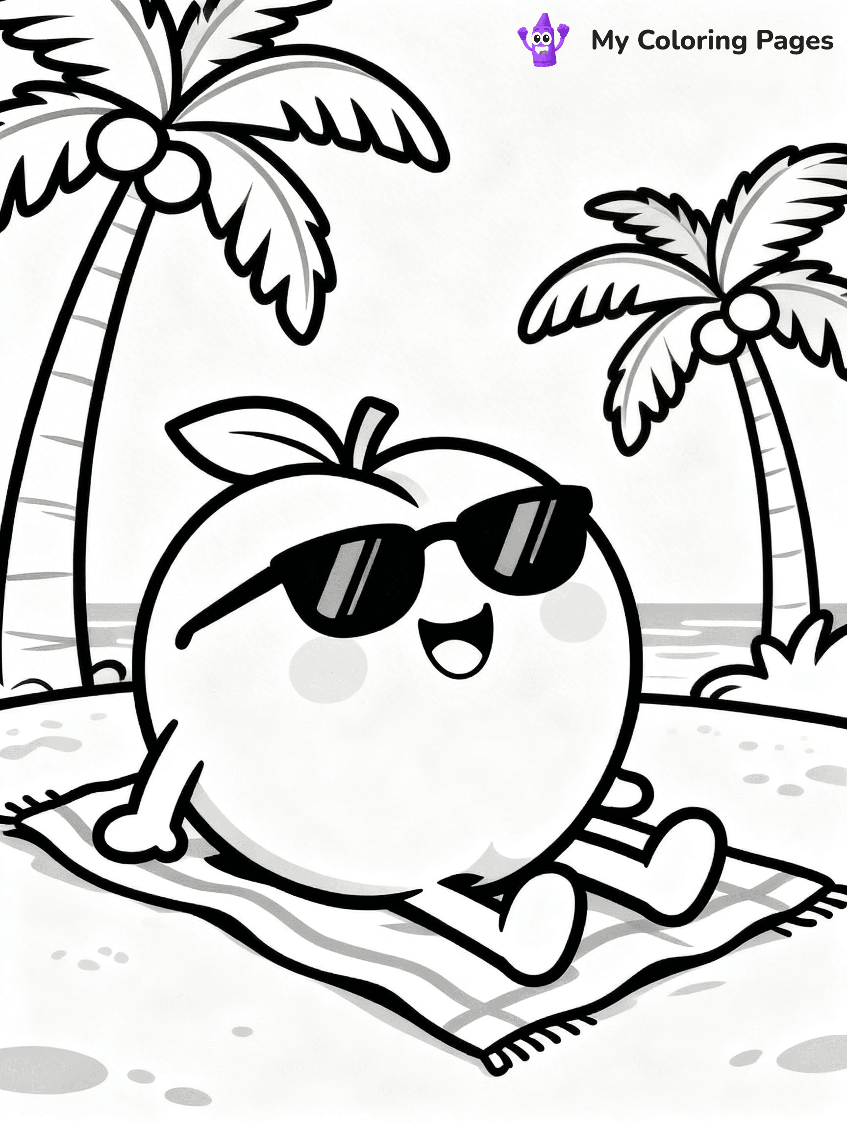 Peaches Coloring Pages - 25