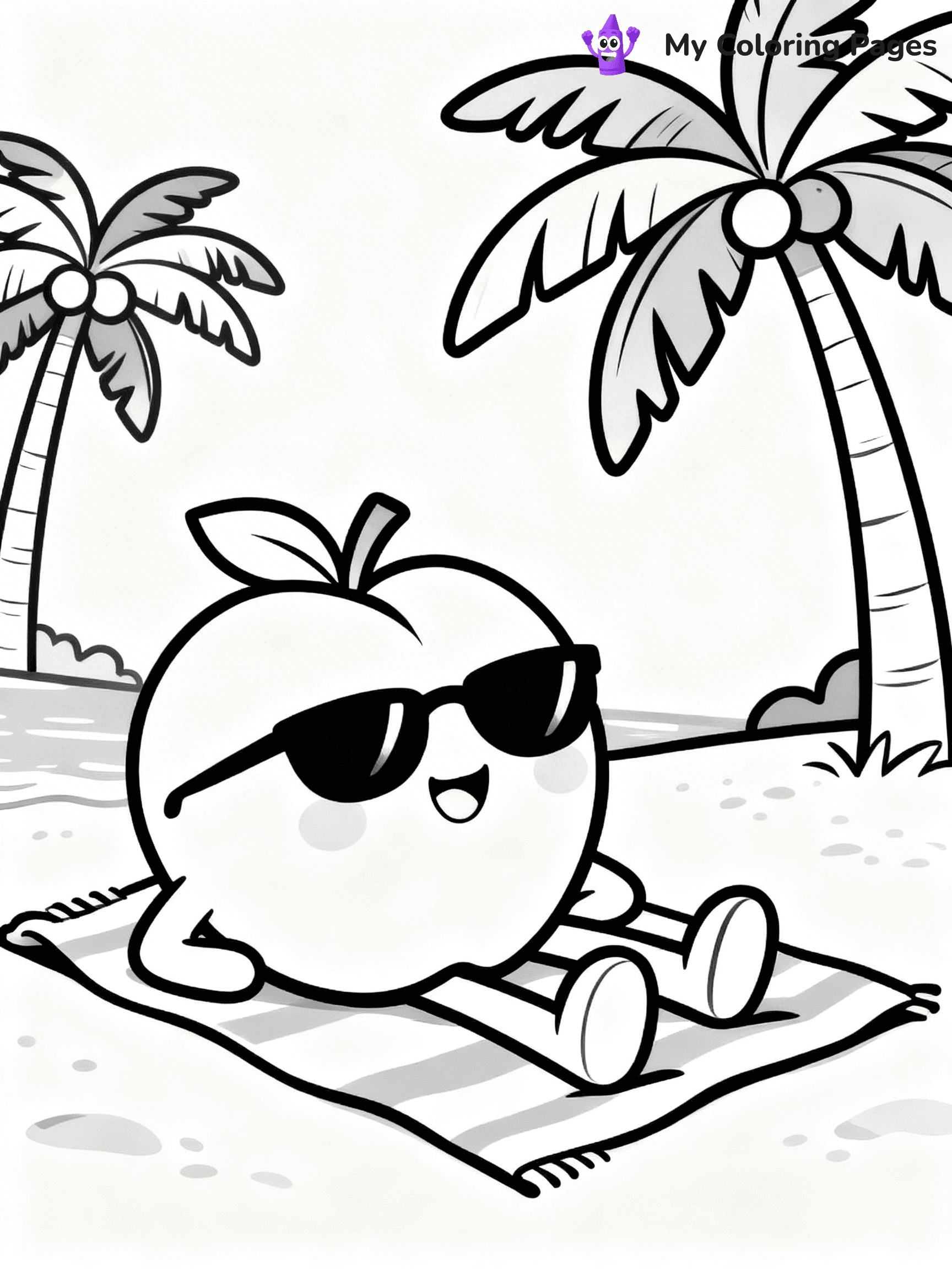 Peaches Coloring Pages - 22