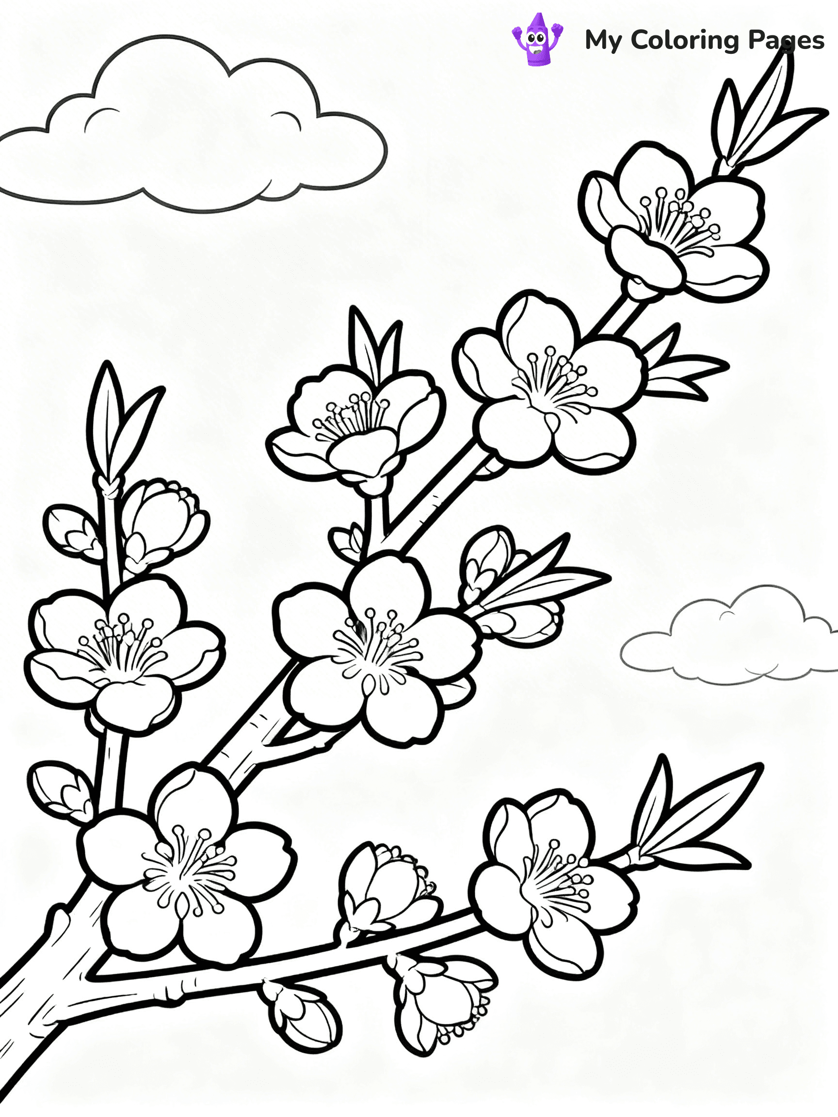 Peaches Coloring Pages - 20