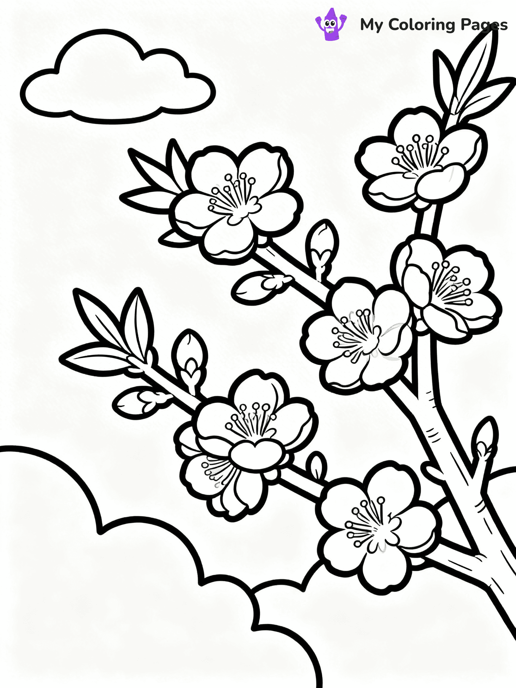 Peaches Coloring Pages - 19