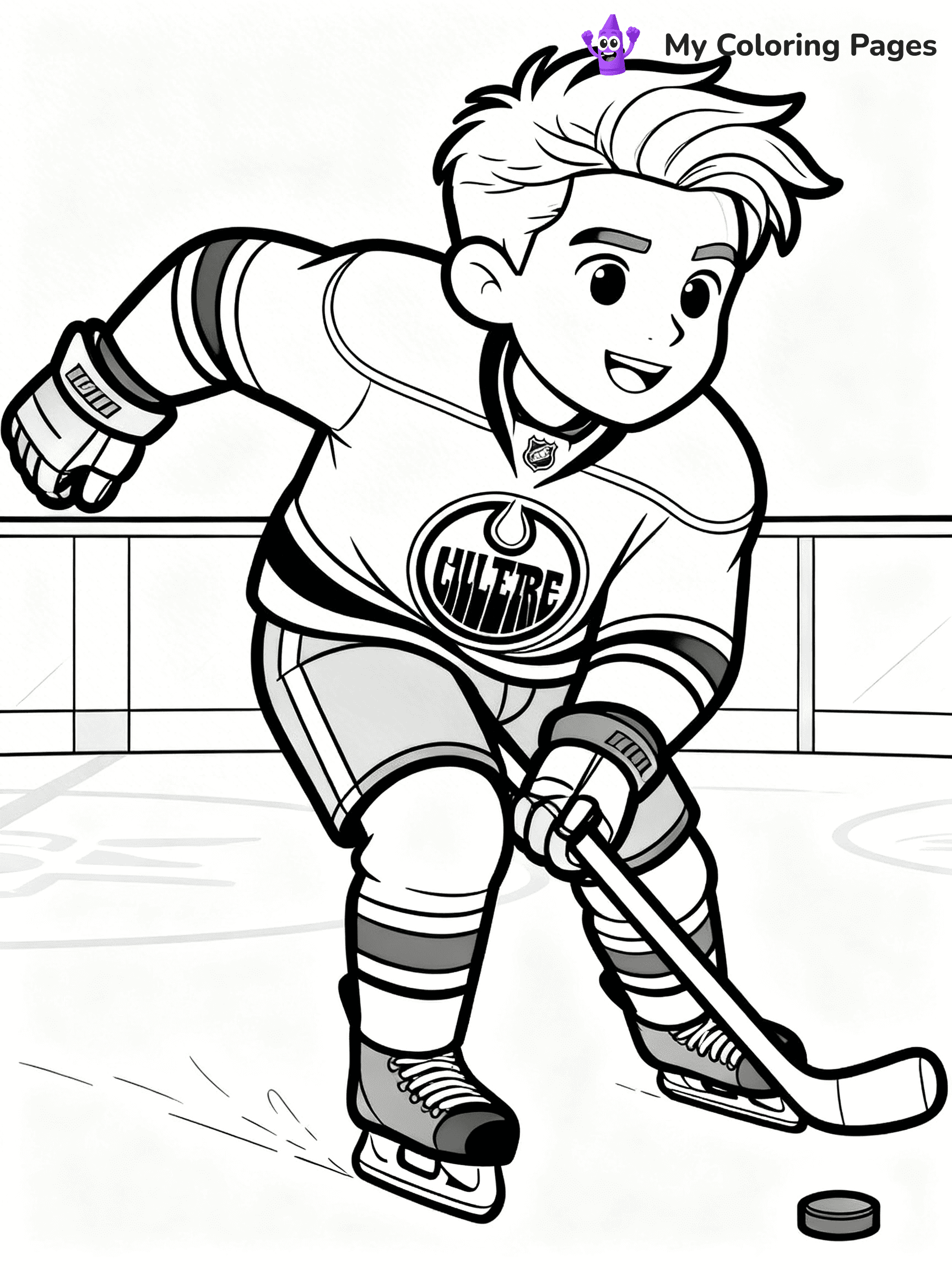 Connor McDavid Coloring Pages - 13