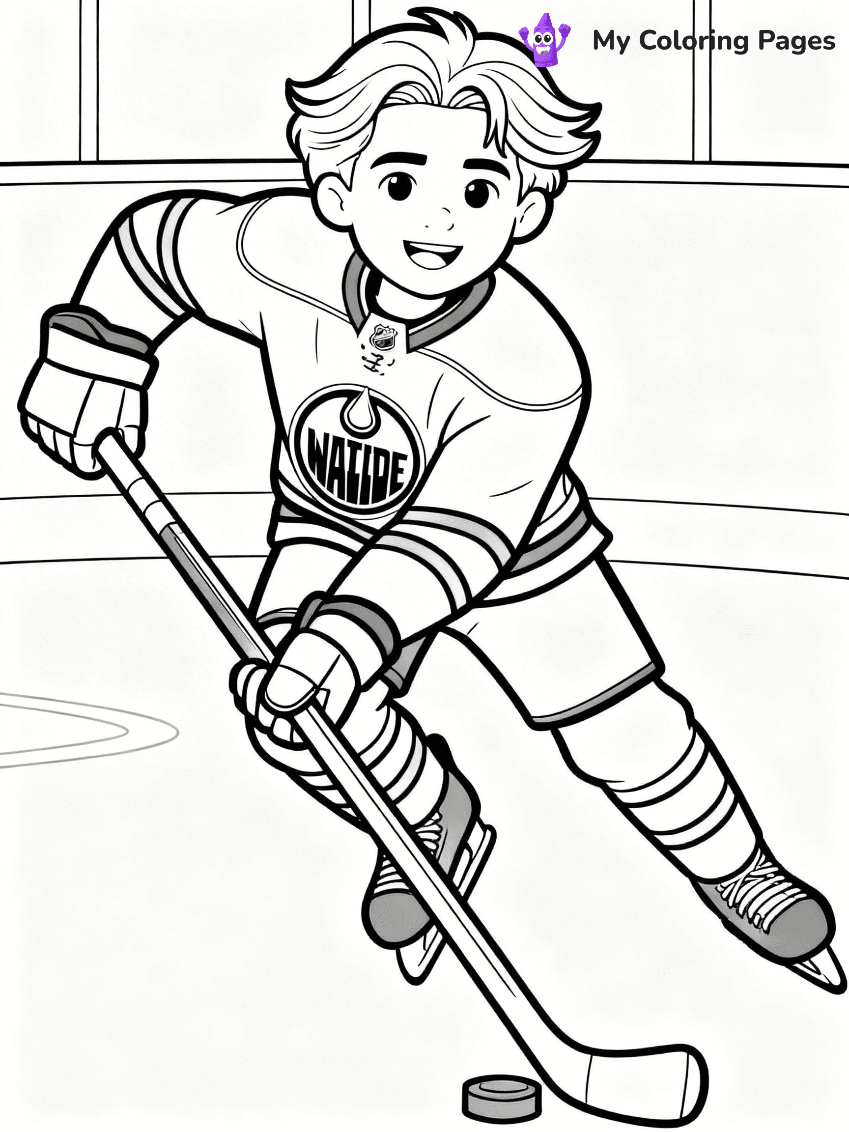 Connor McDavid Coloring Pages - 10