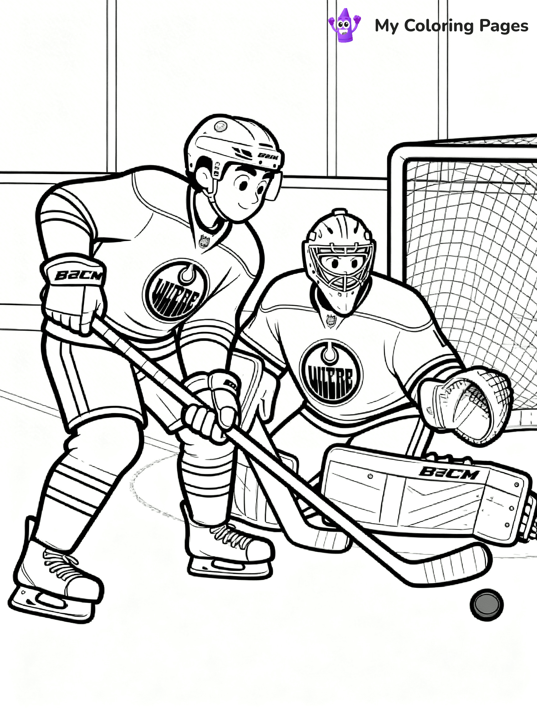 Connor McDavid Coloring Pages - 4