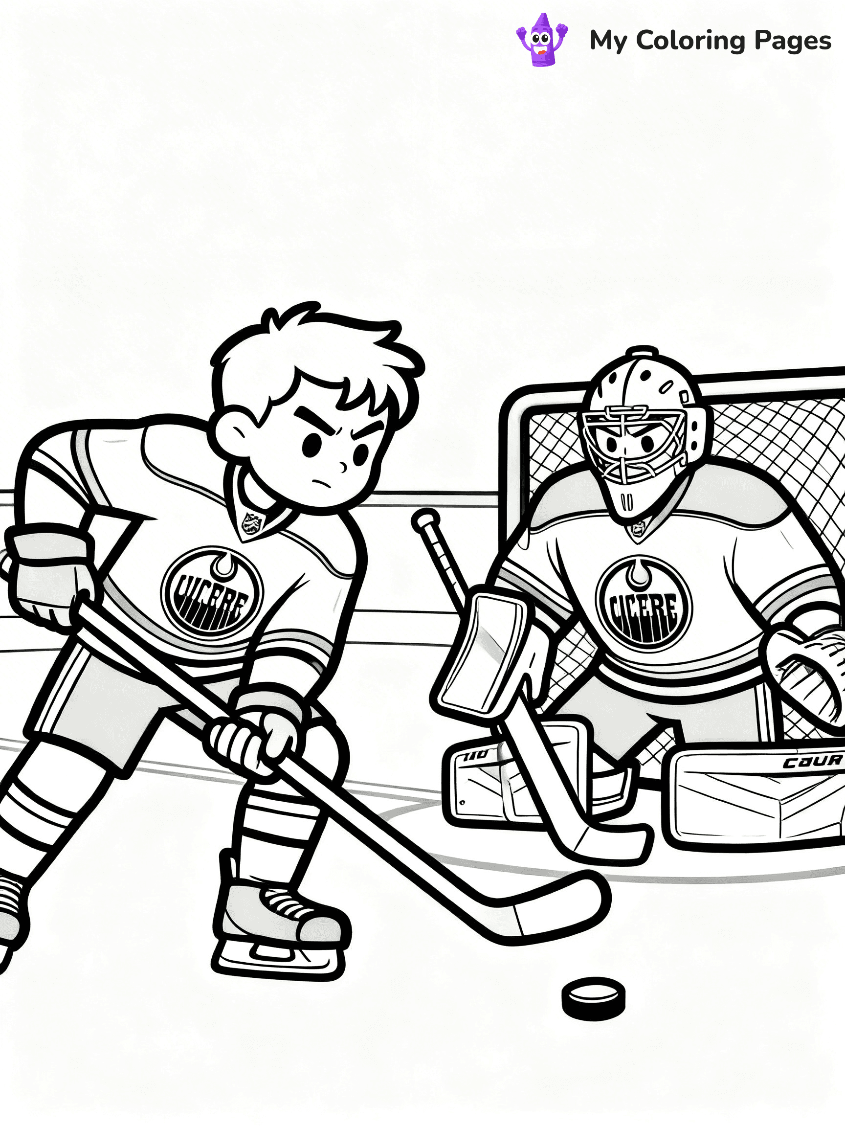 Connor McDavid Coloring Pages - 3