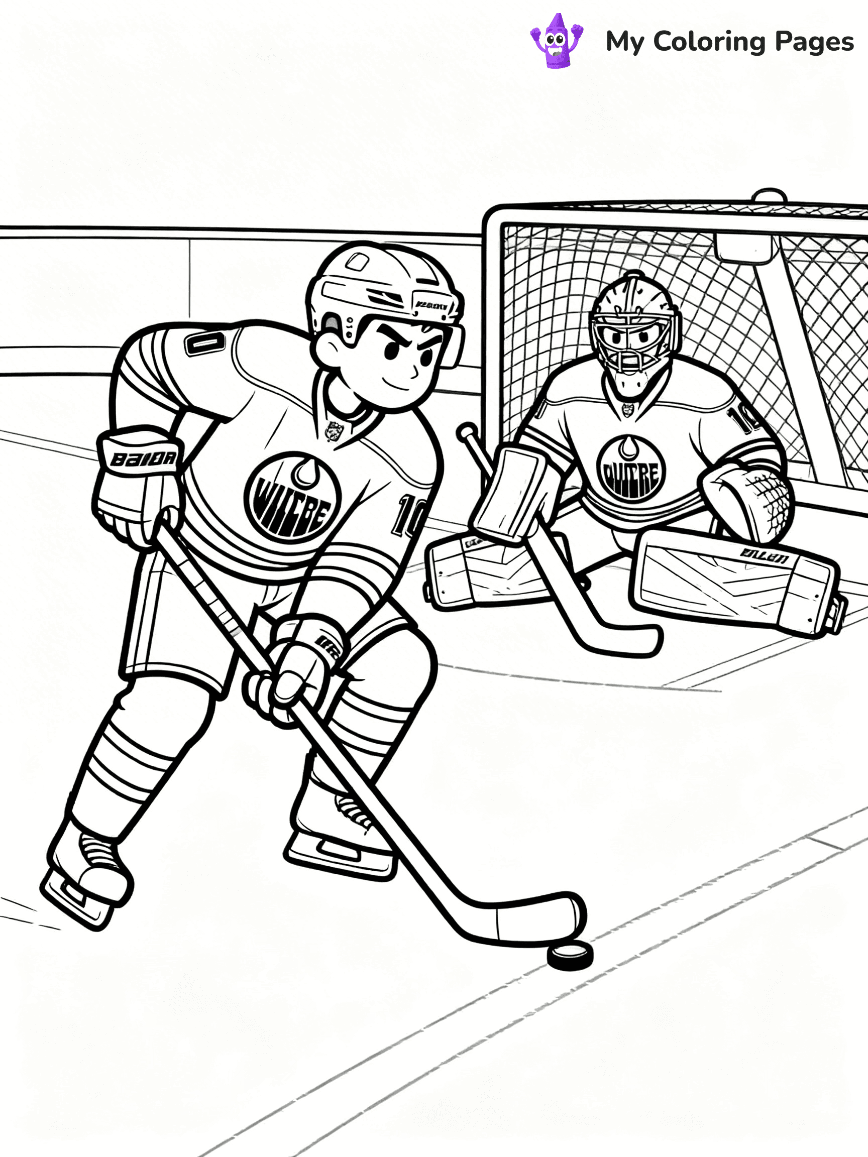 Connor McDavid Coloring Pages - 2