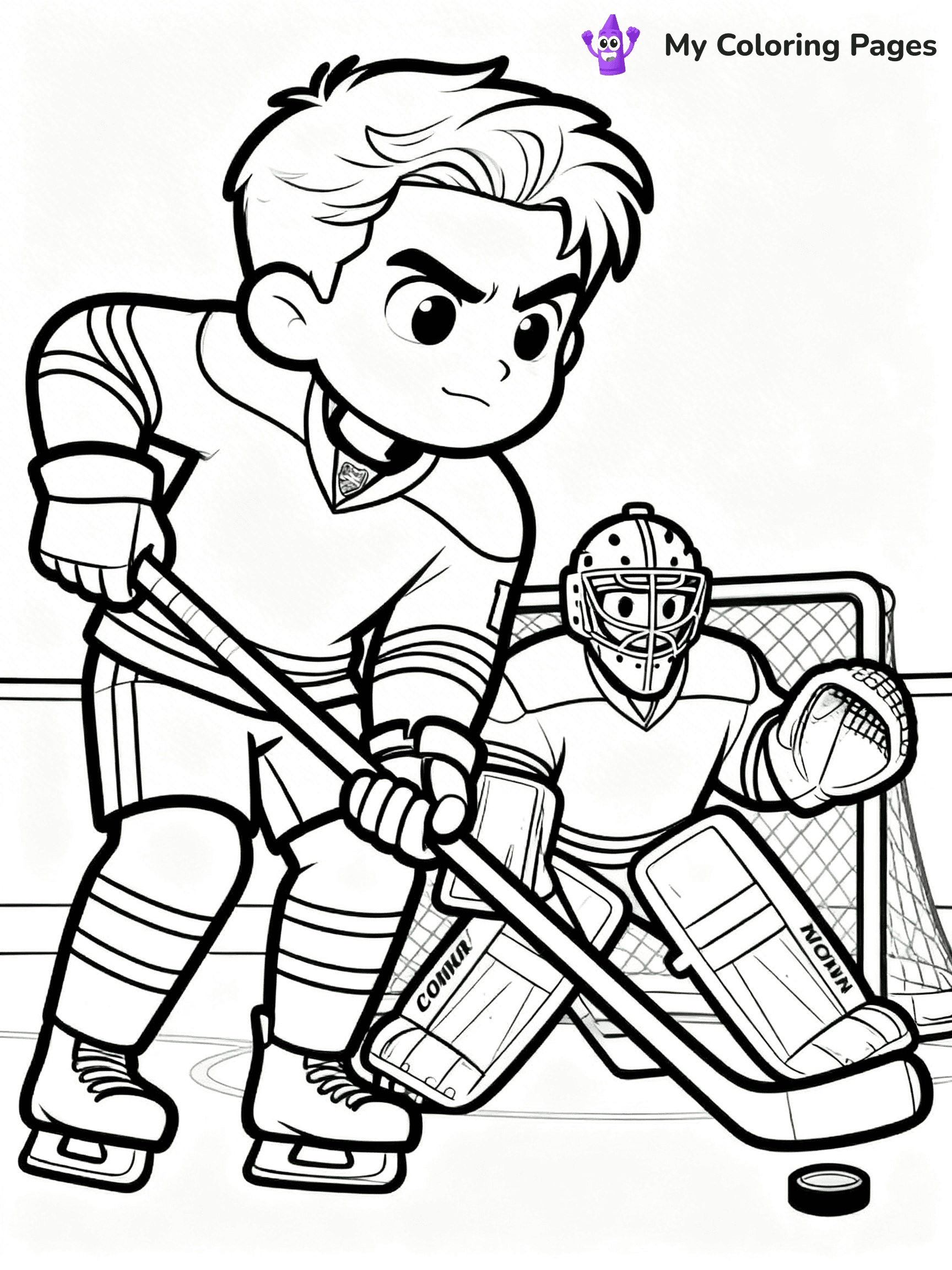 Connor McDavid Coloring Pages - 1