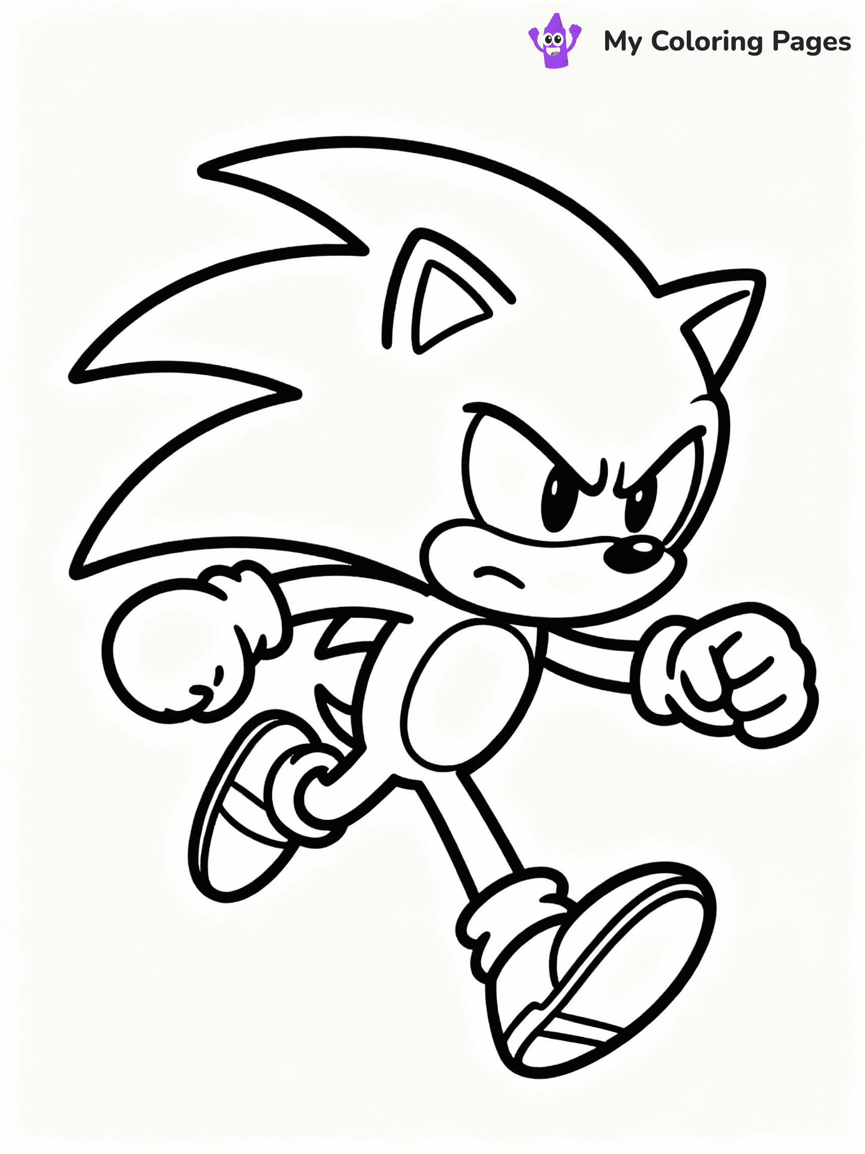 Knuckles Coloring Pages - 25