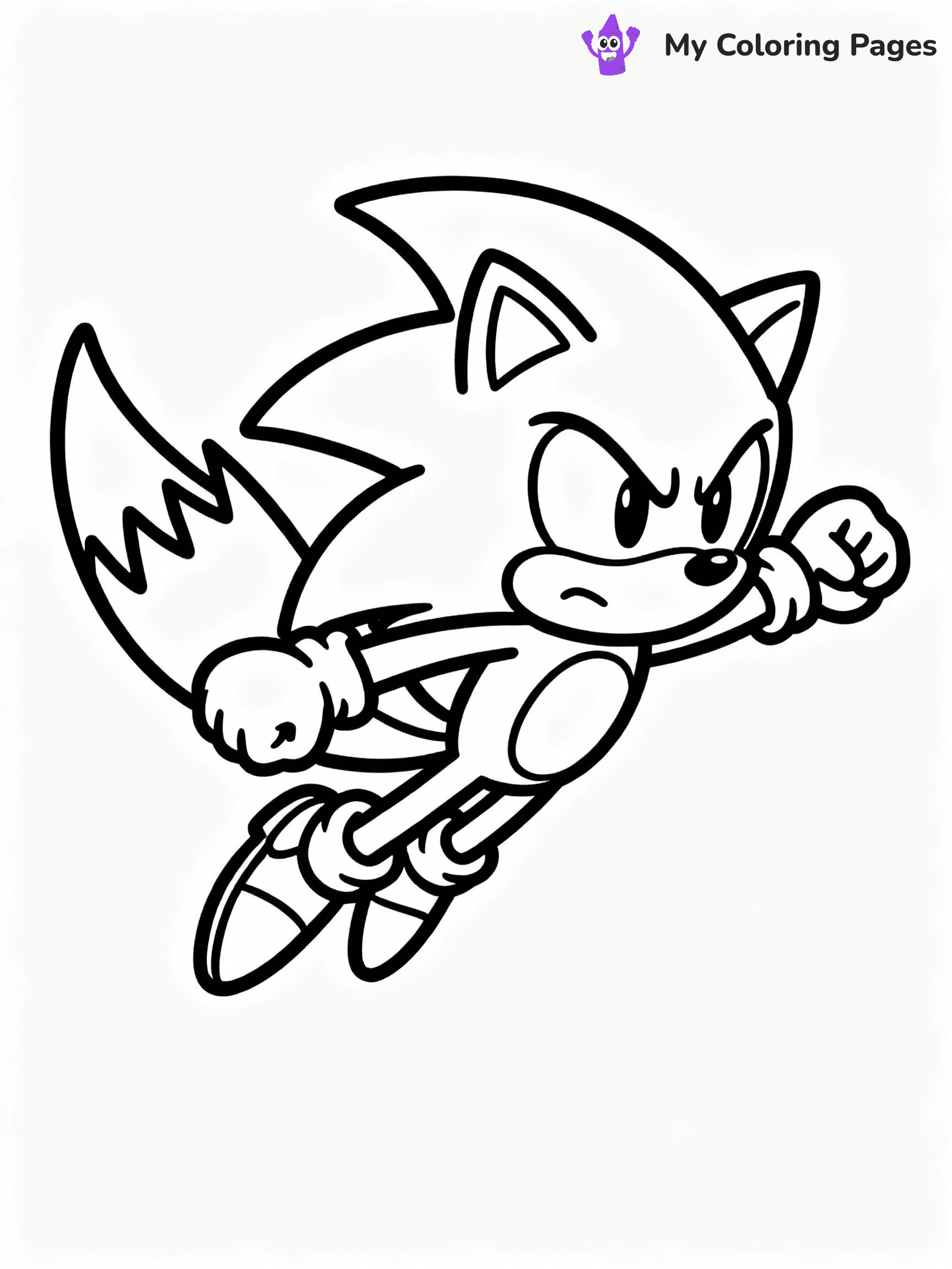 Knuckles Coloring Pages - 24