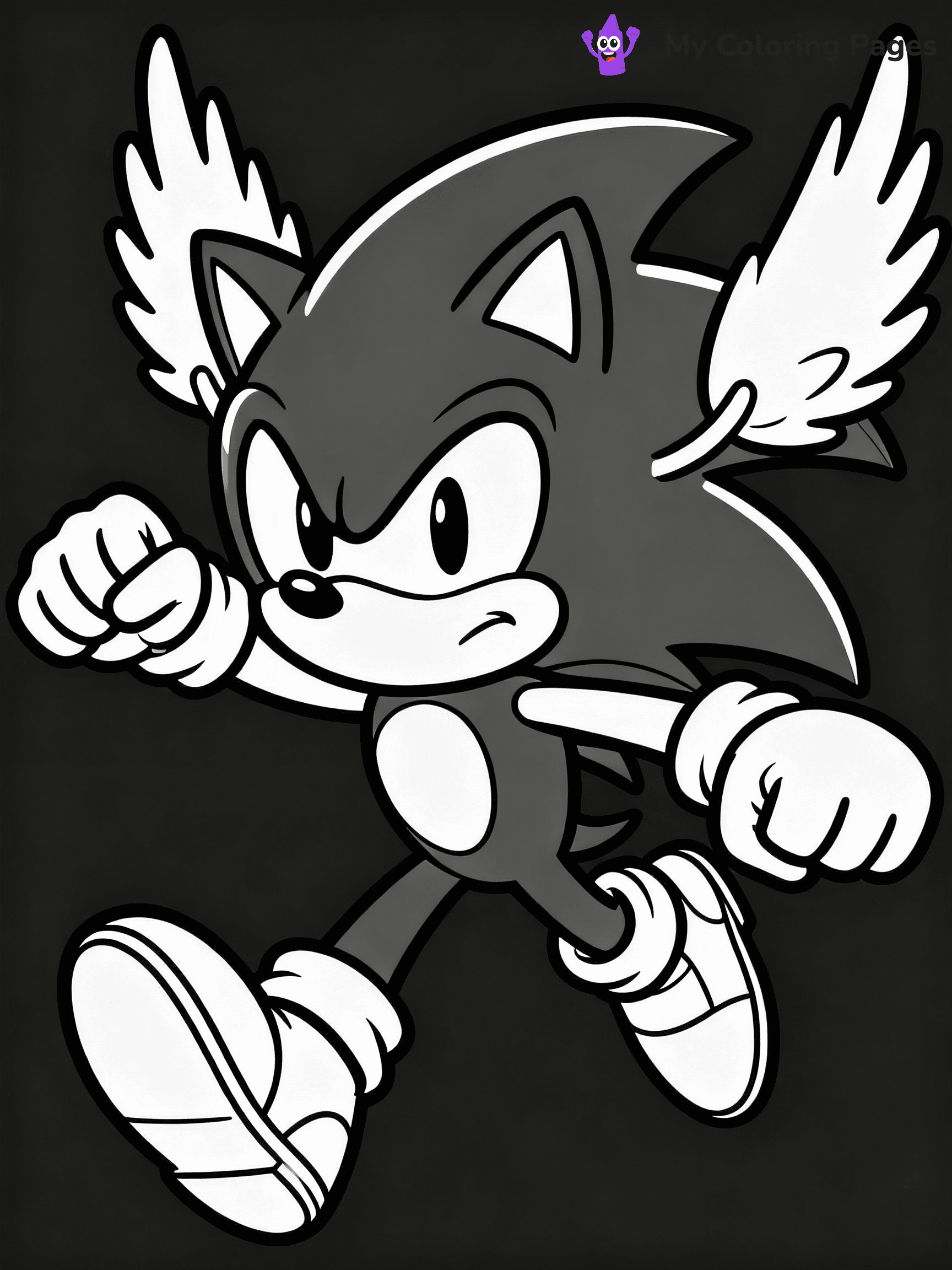 Knuckles Coloring Pages - 23