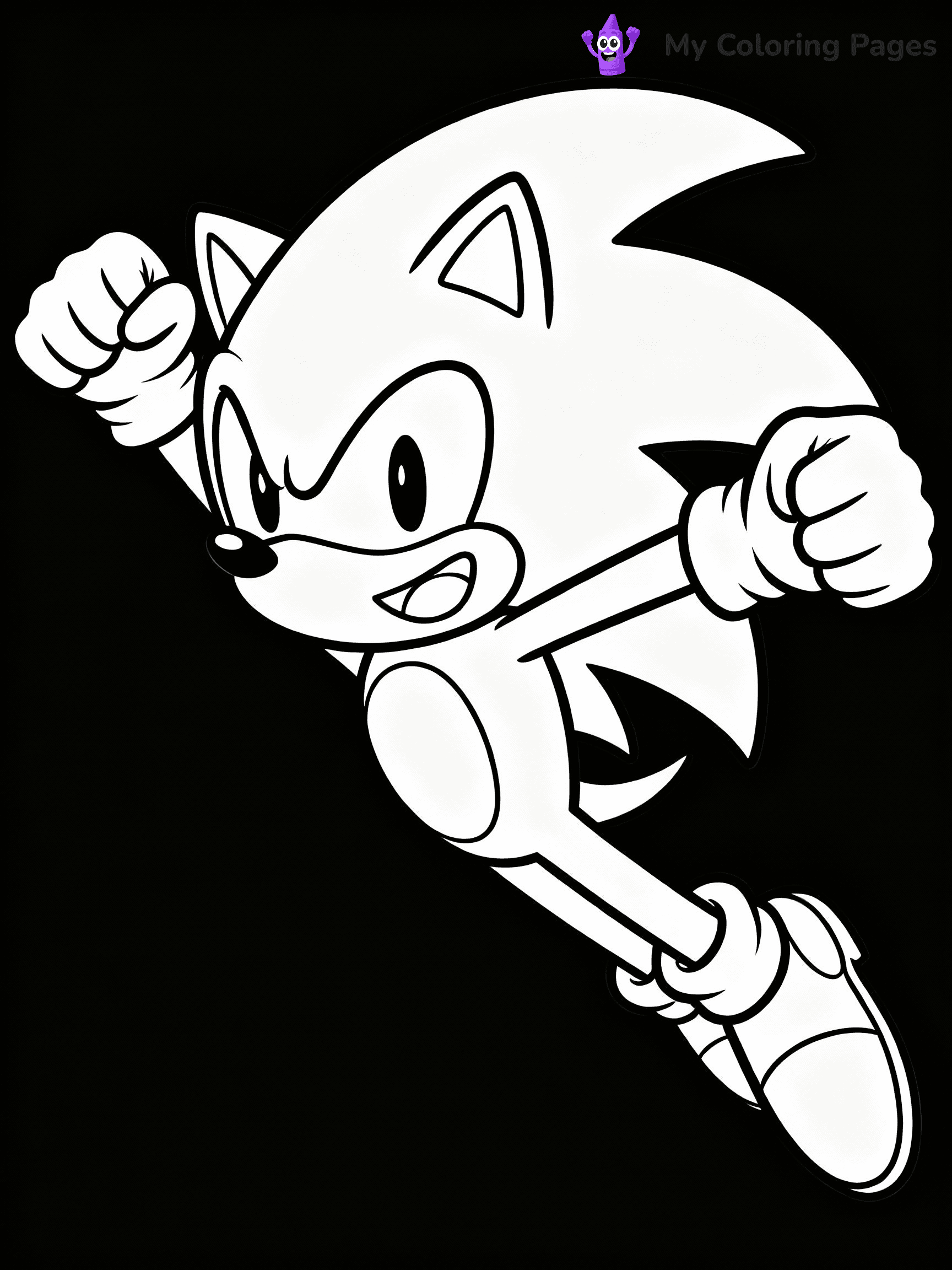 Knuckles Coloring Pages - 22