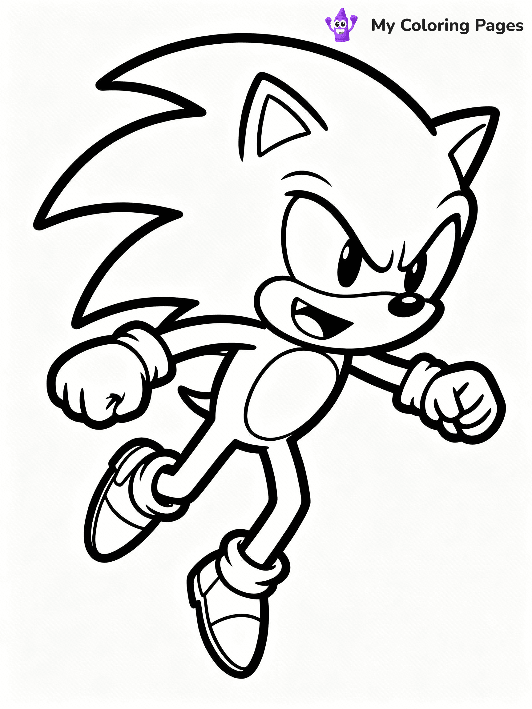Knuckles Coloring Pages - 19