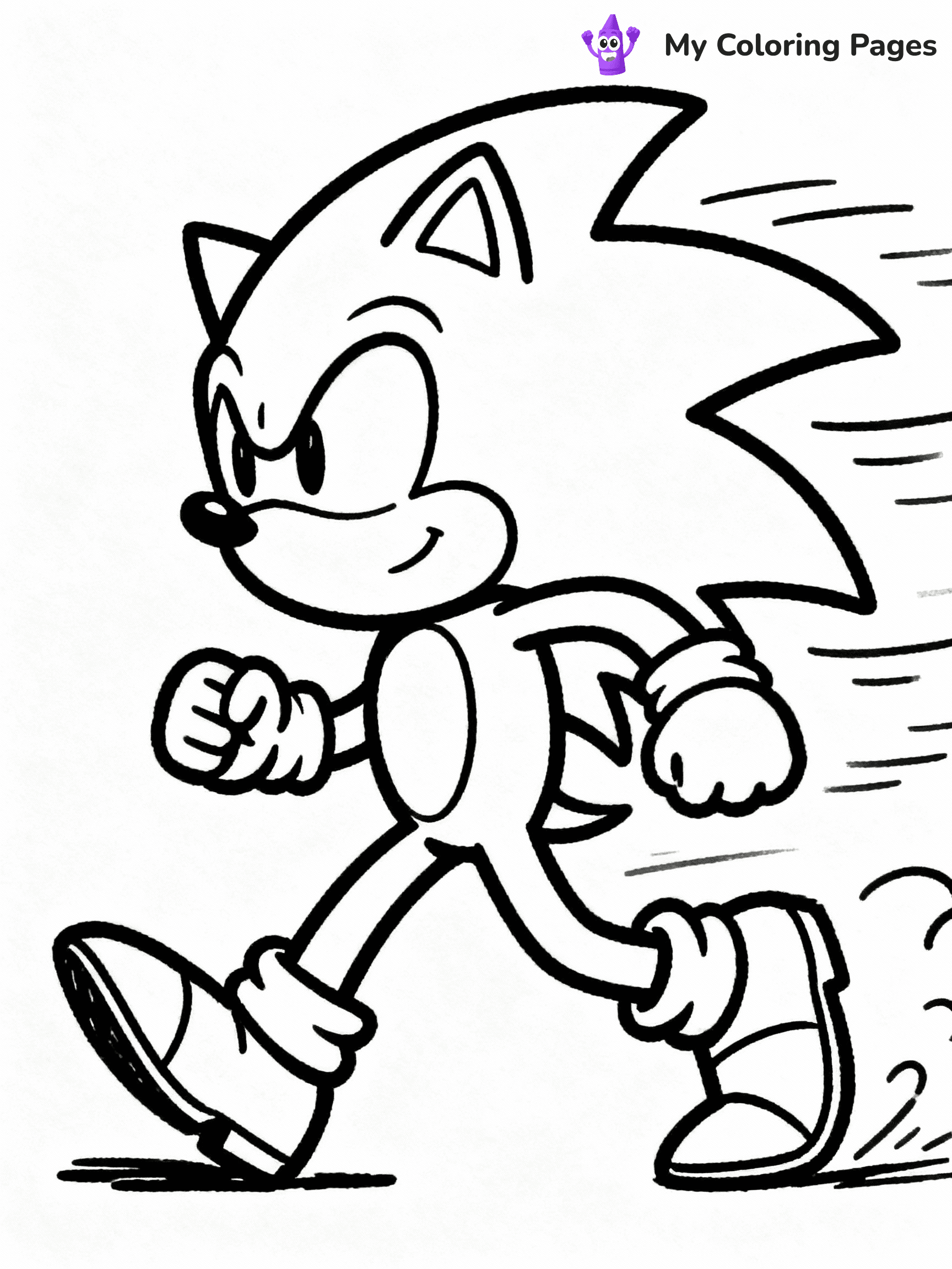 Knuckles Coloring Pages - 11