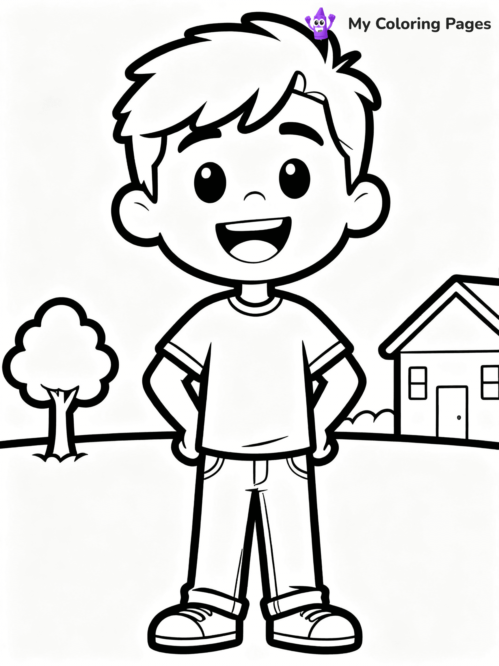 Mr Beast Coloring Pages - 1