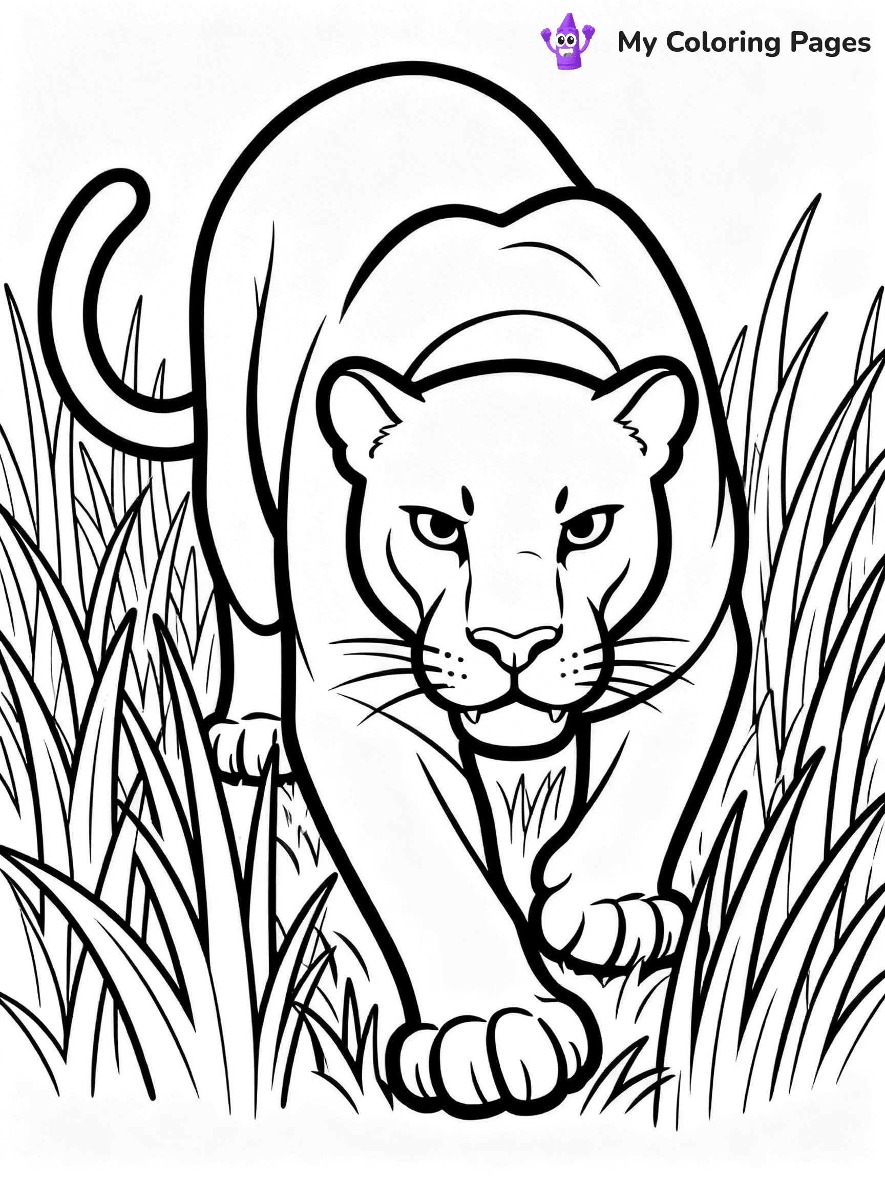 Panther Coloring Pages - 21