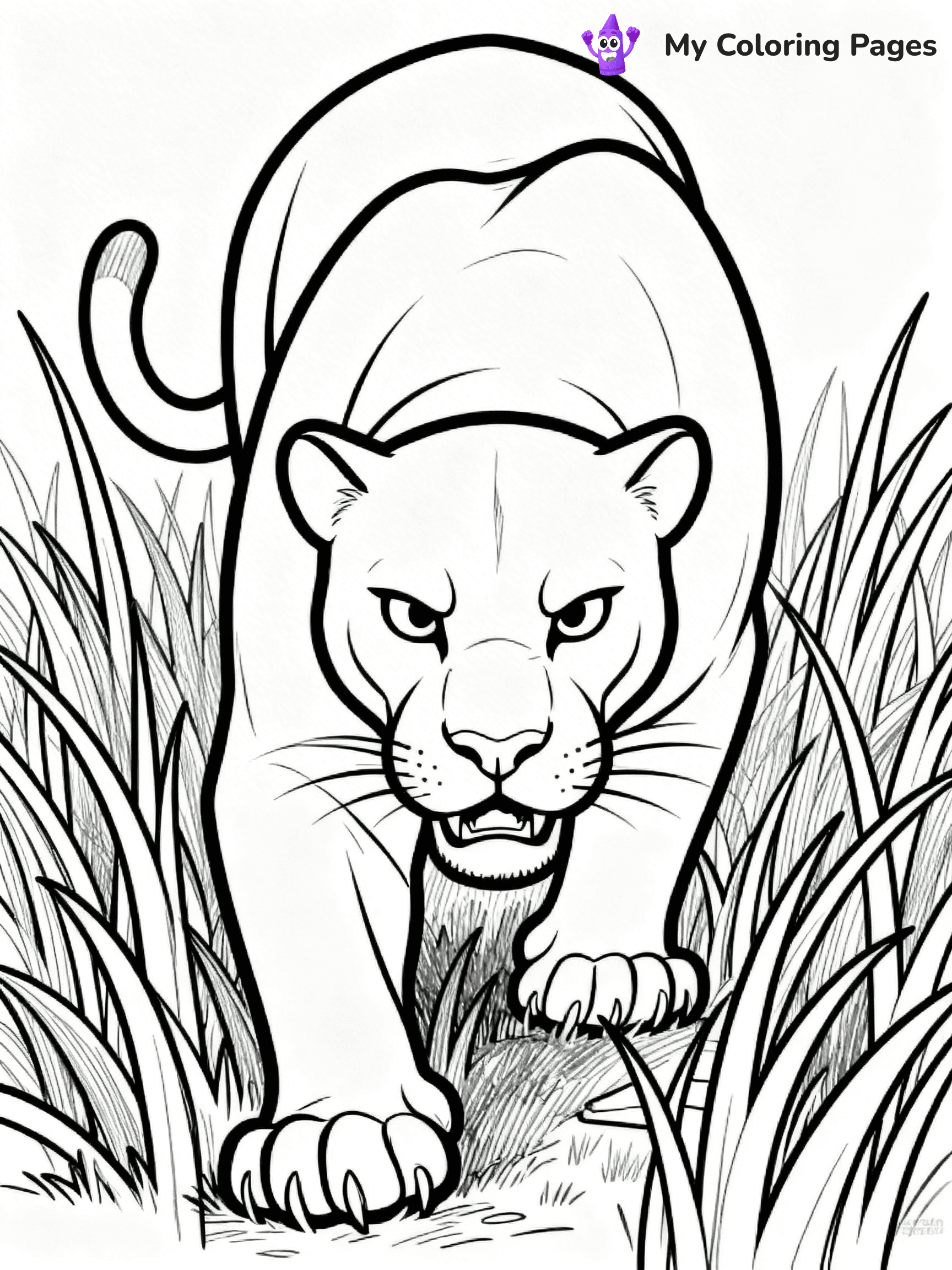 Panther Coloring Pages - 20