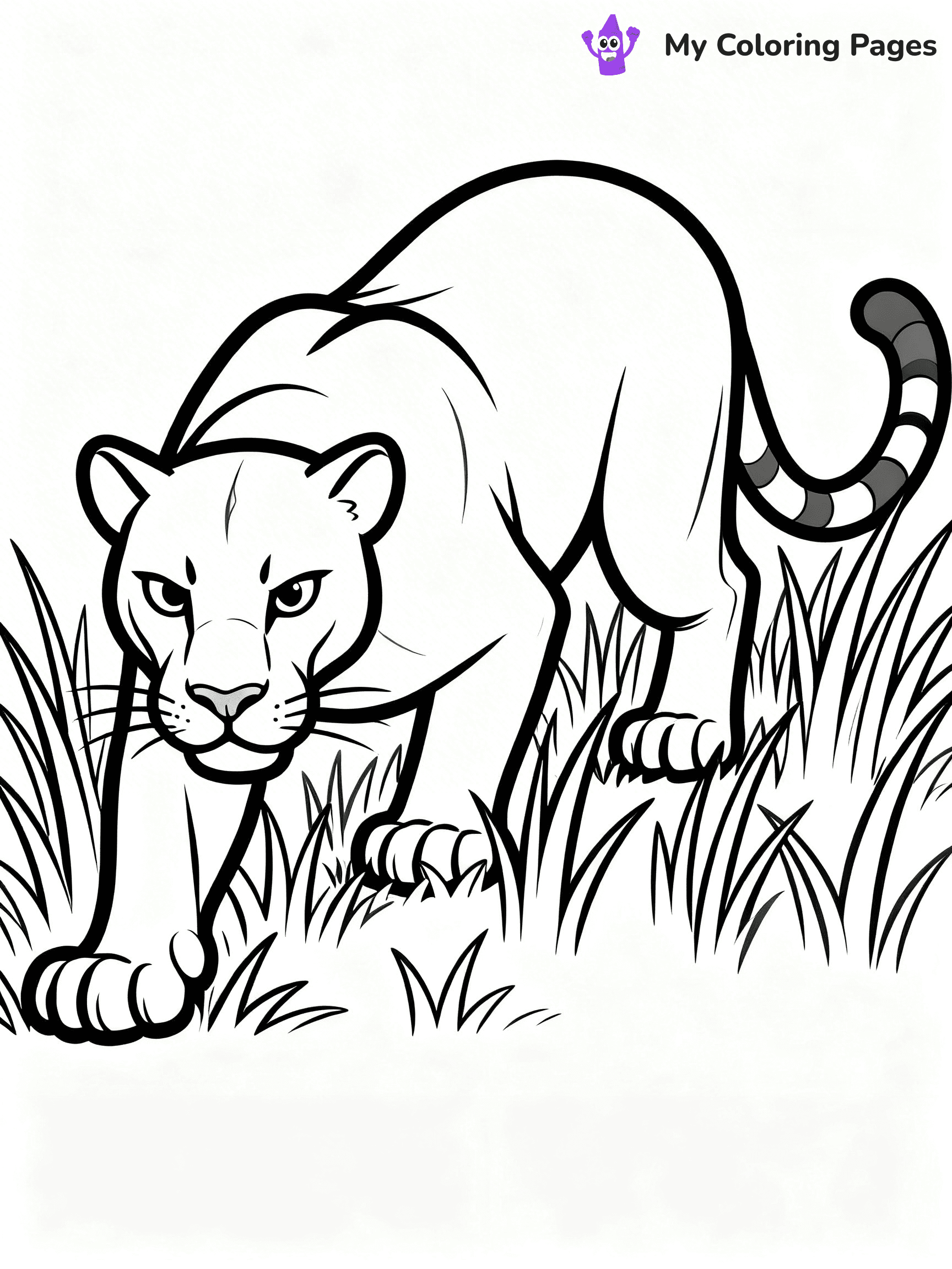Panther Coloring Pages - 19