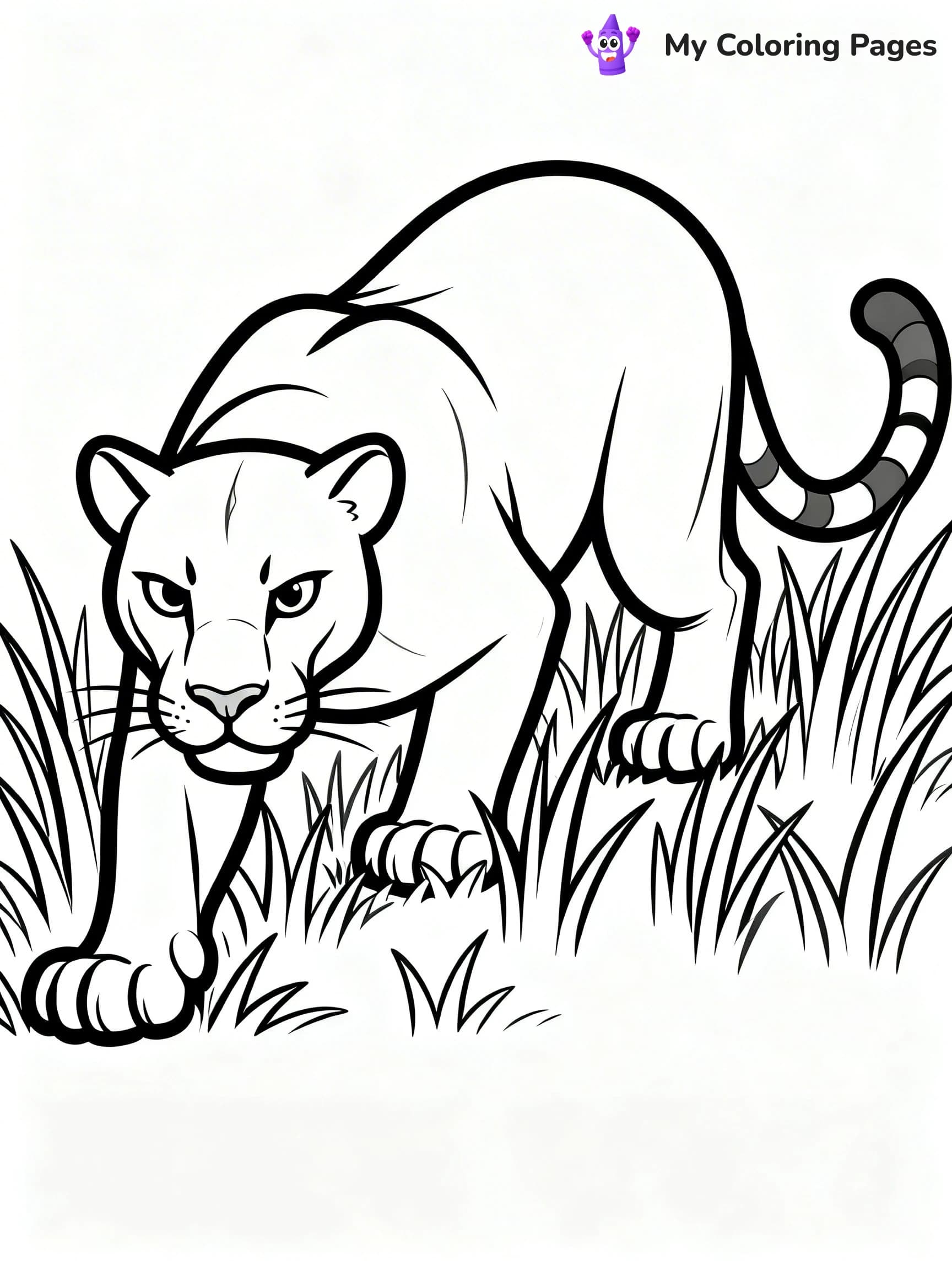Panther Coloring Pages - 19