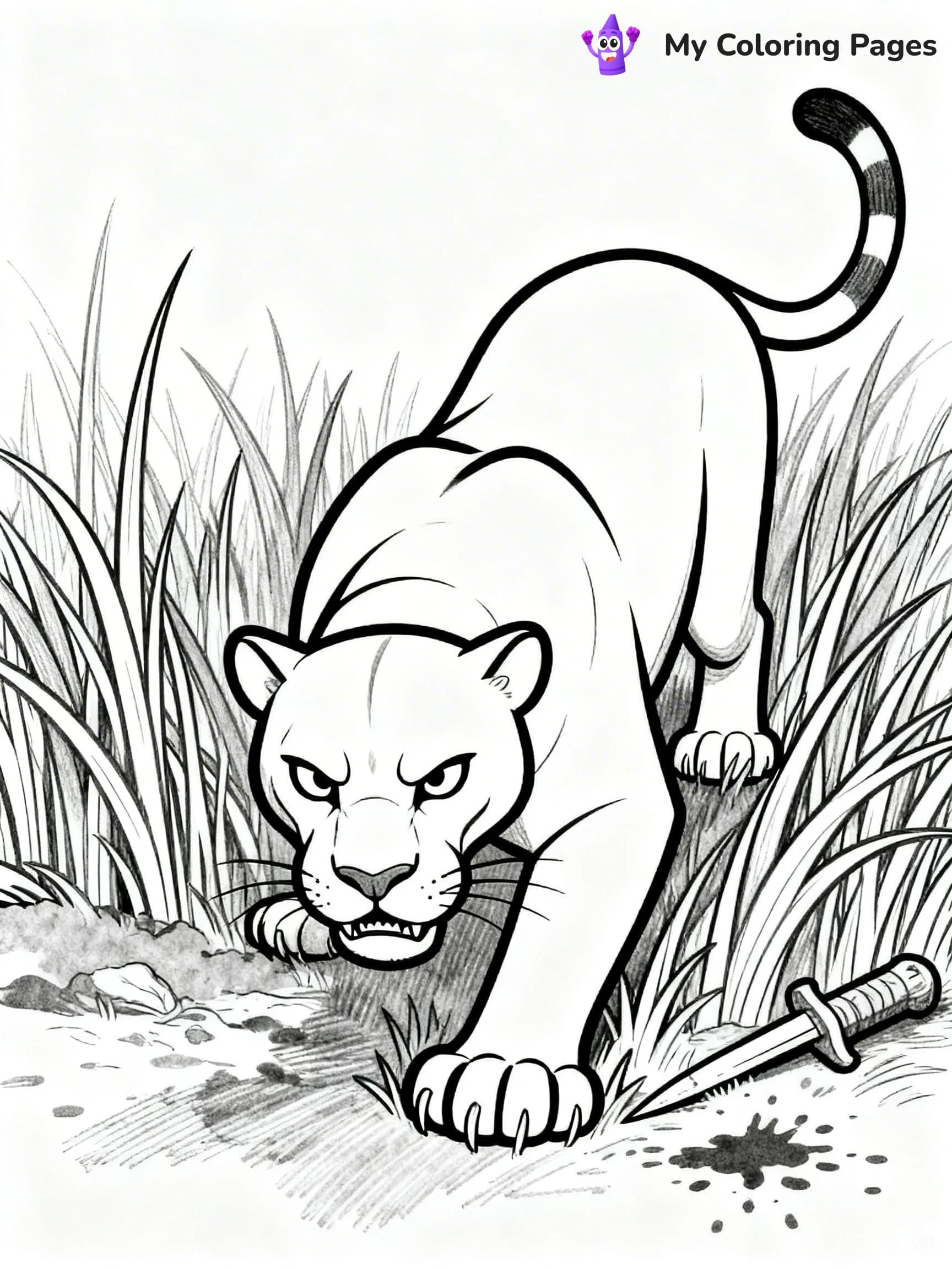 Panther Coloring Pages - 17