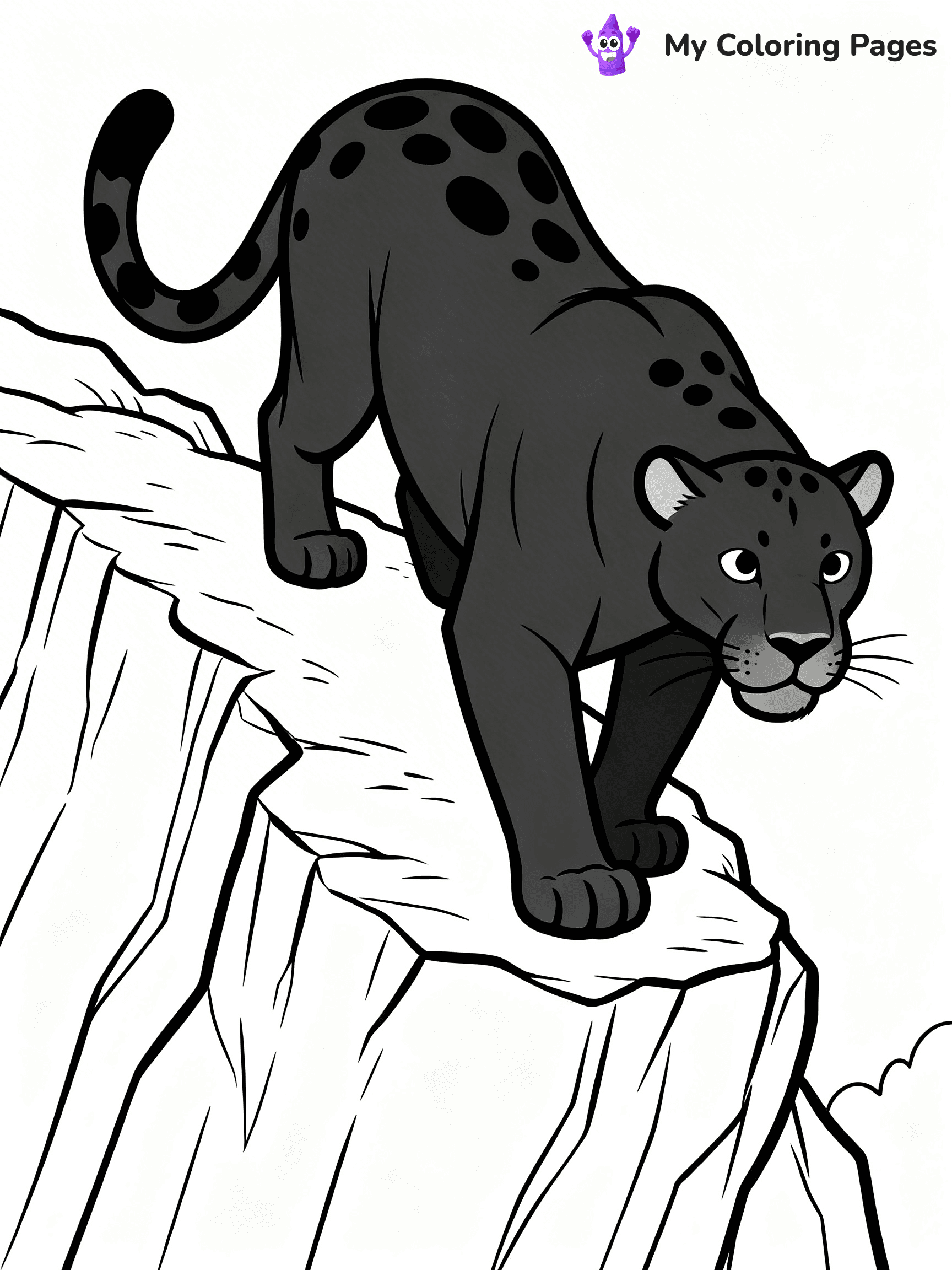 Panther Coloring Pages - 13