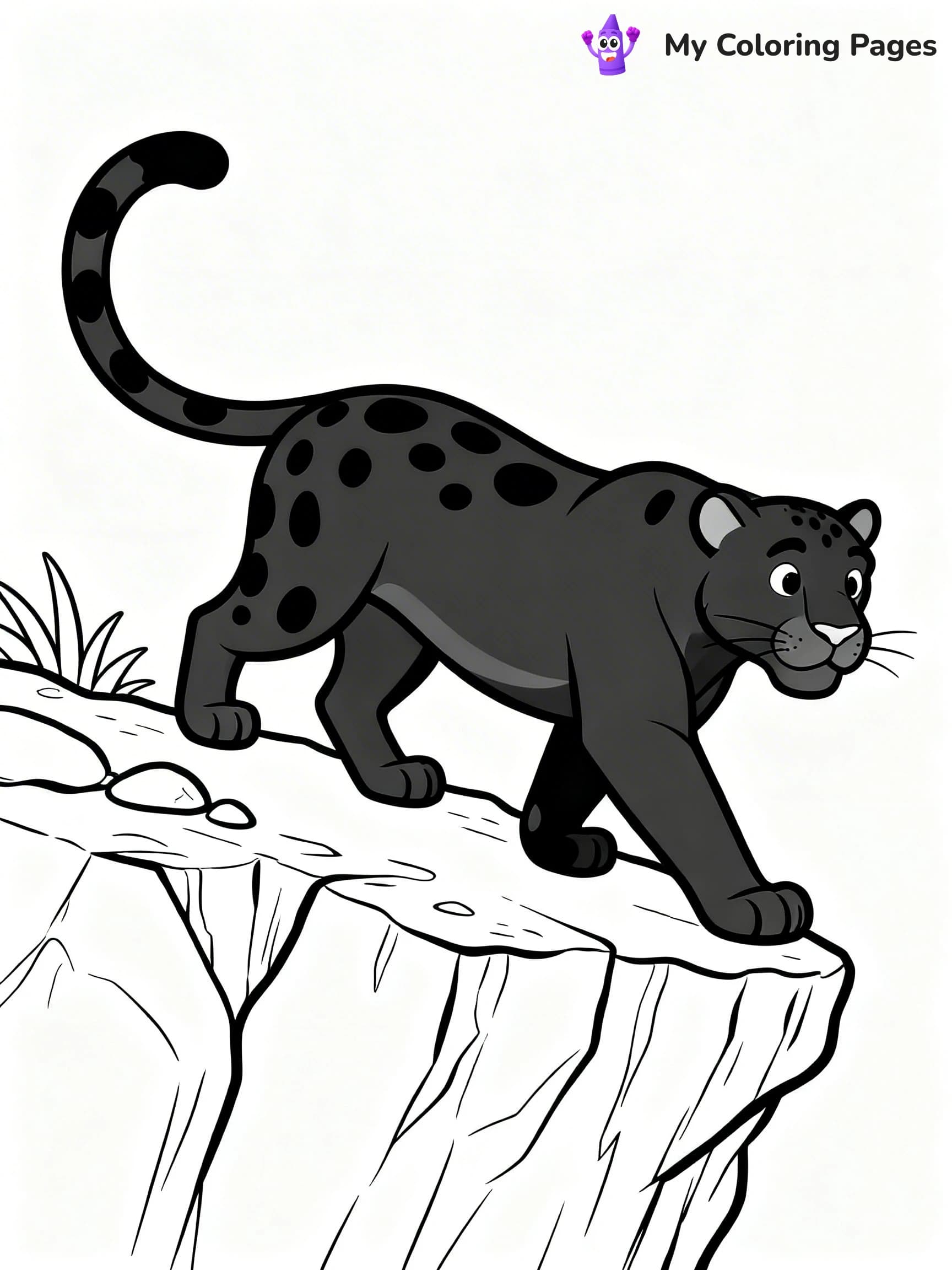 Panther Coloring Pages - 11