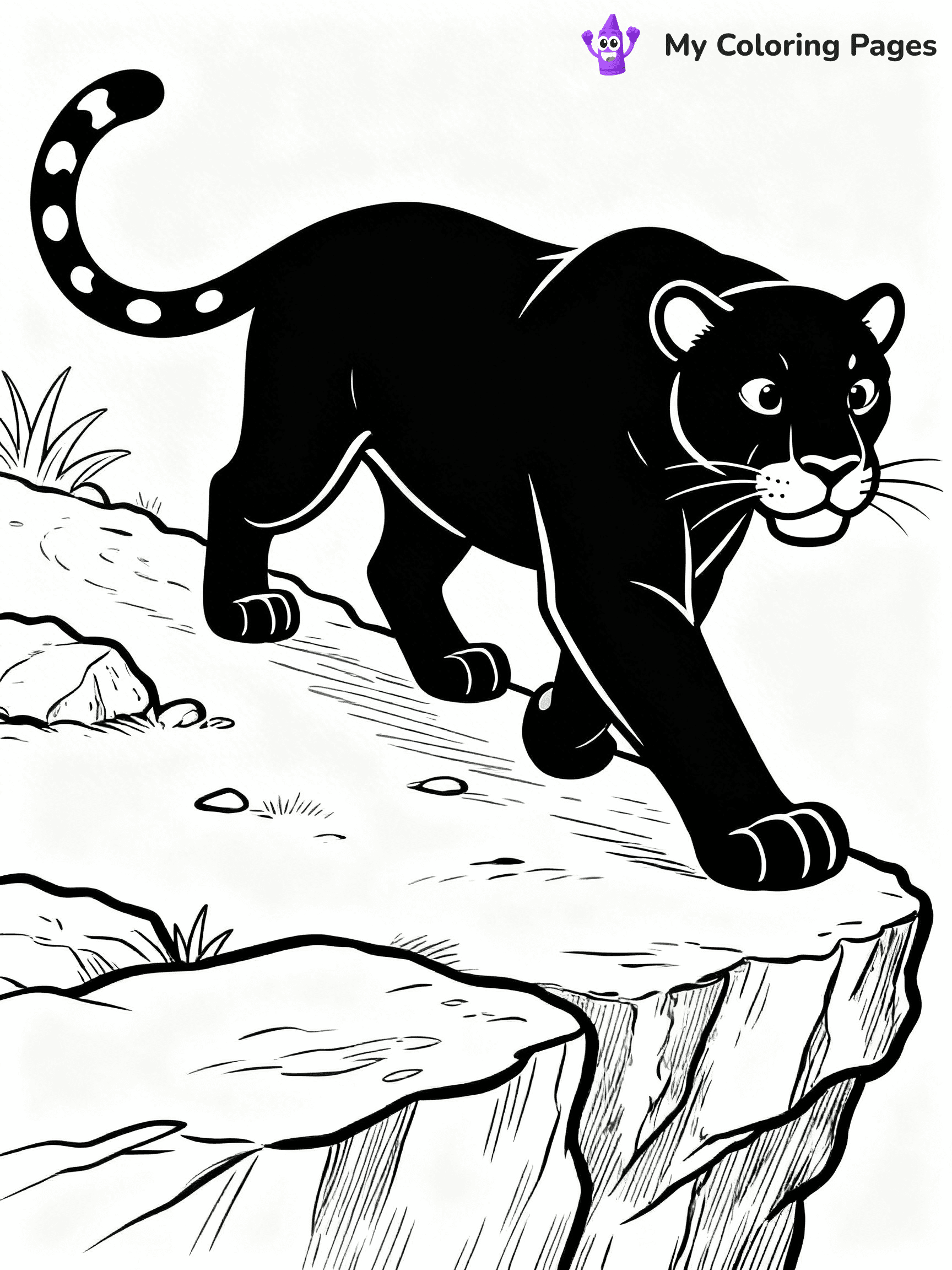 Panther Coloring Pages - 10