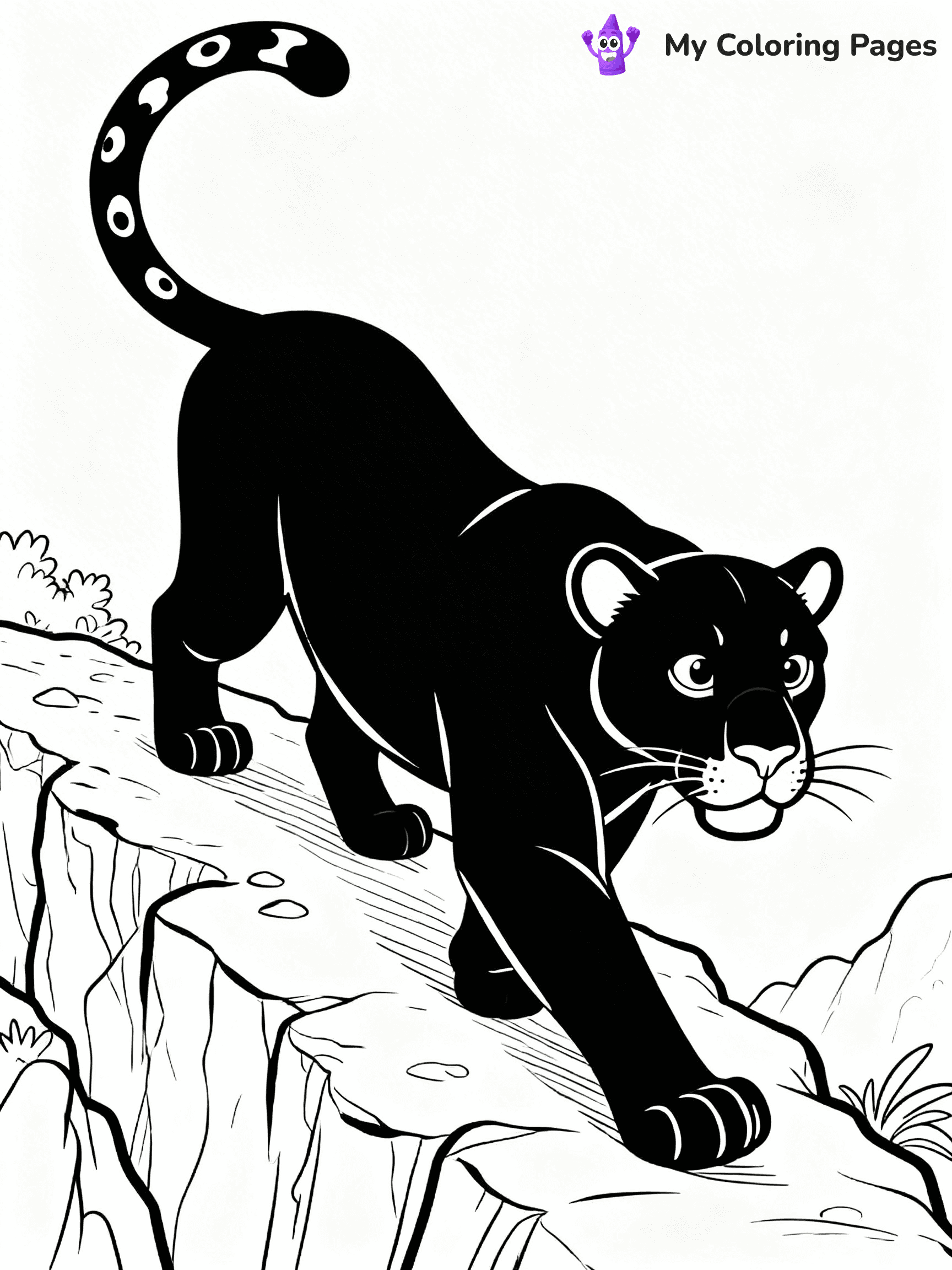 Panther Coloring Pages - 8